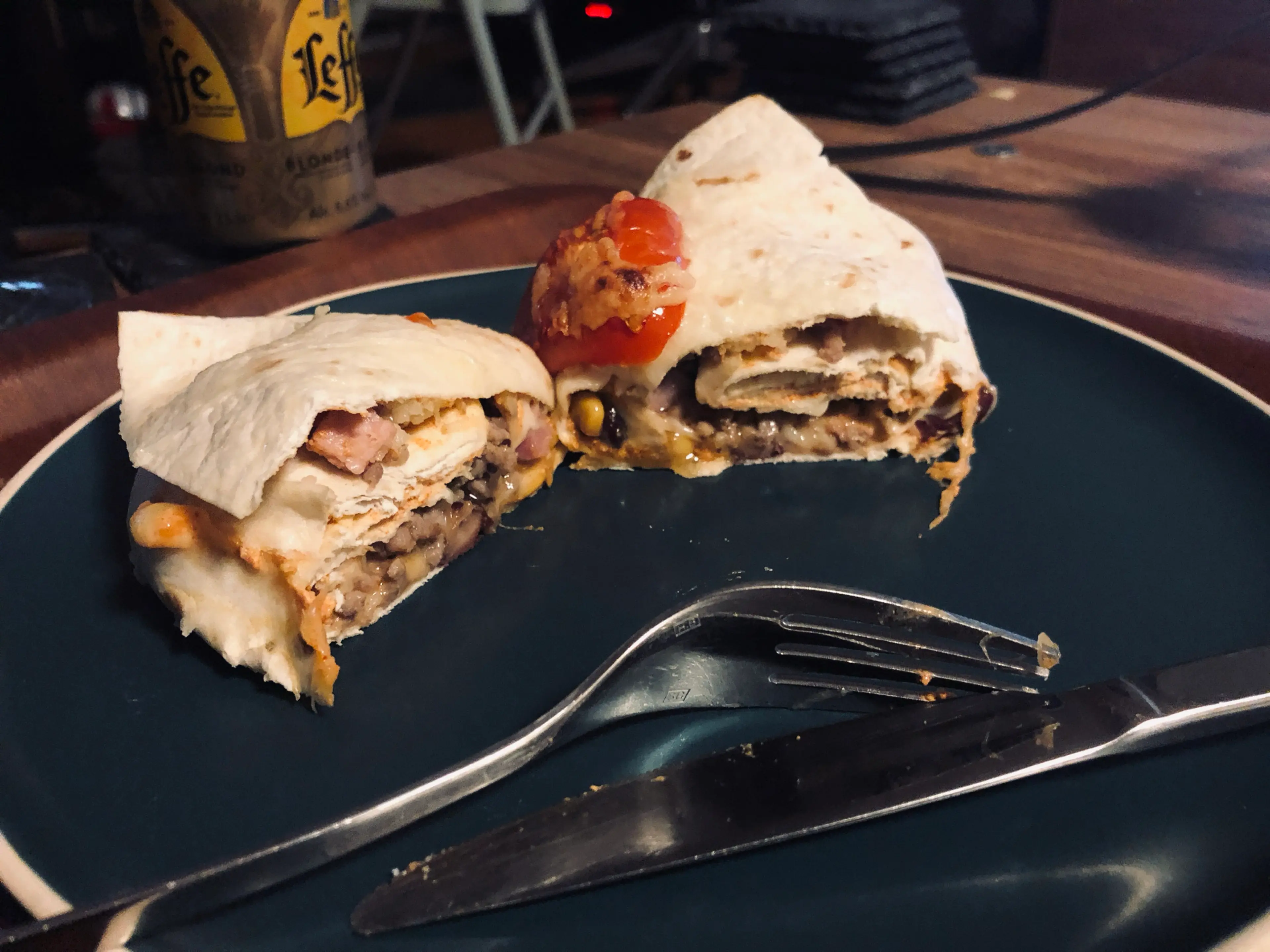 Eigen Mexicaanse Burrito