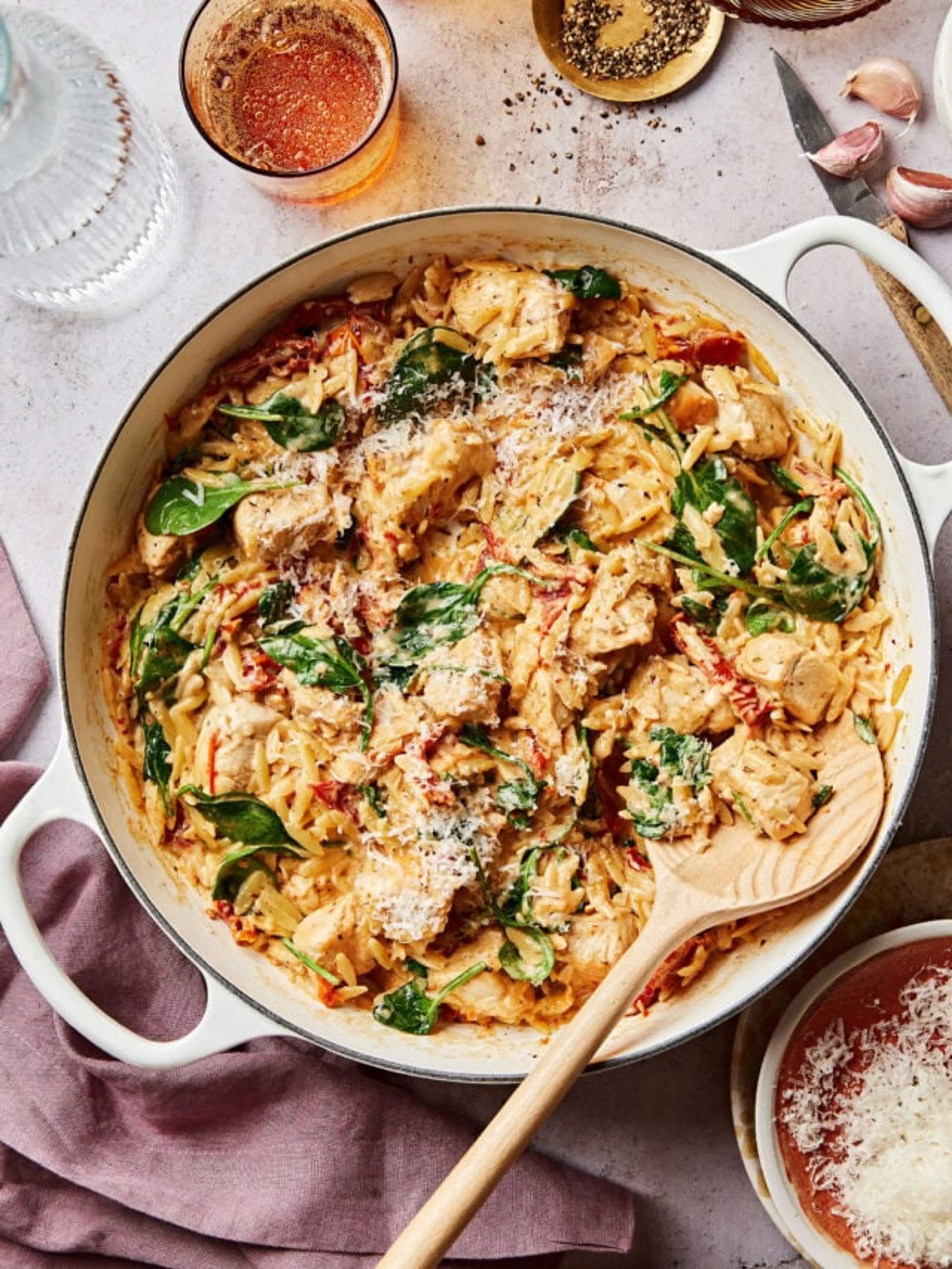 One-Pan "Marry Me" Chicken Orzo