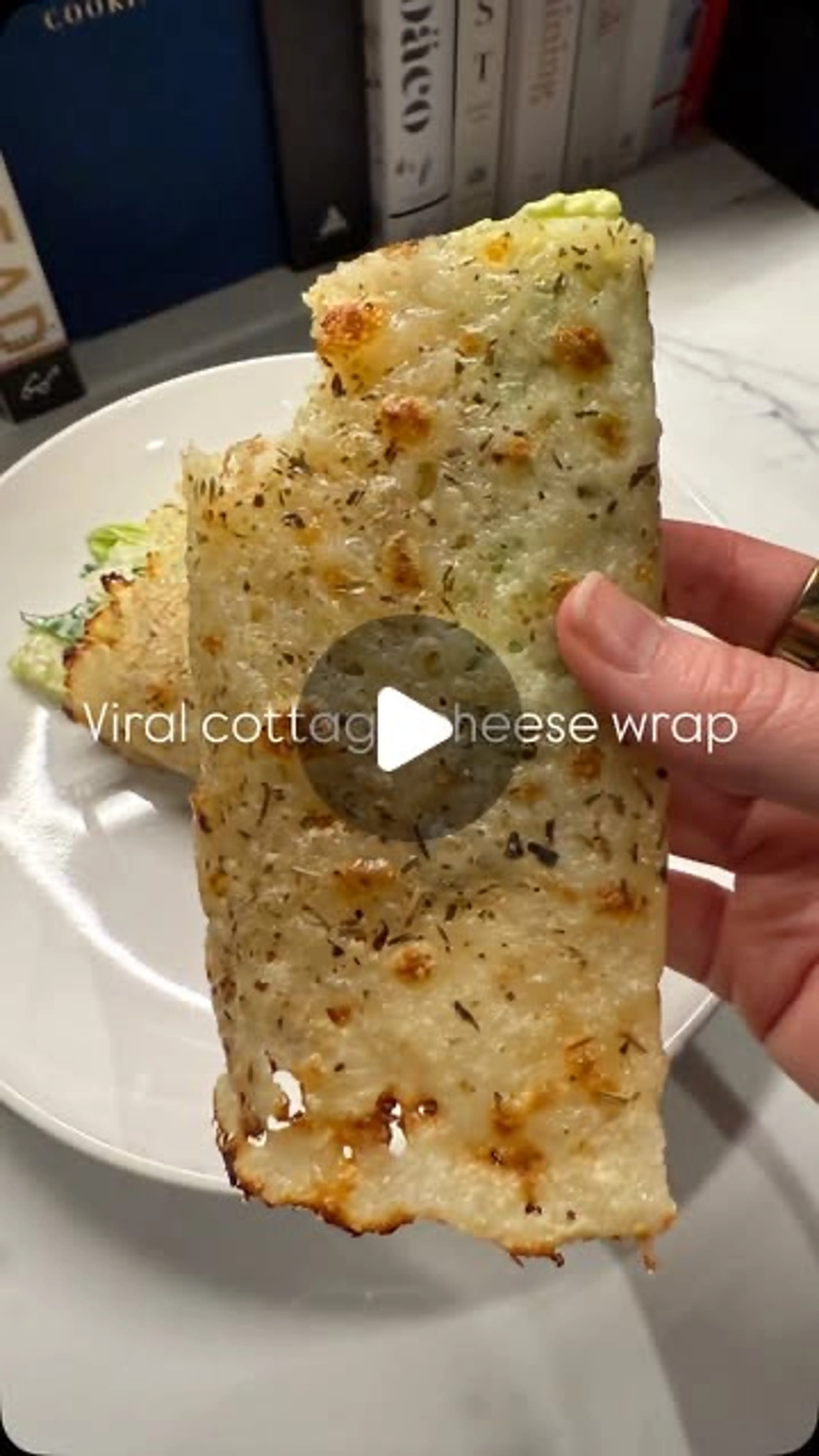 Cottage Cheese Wrap Or Pizza Crust