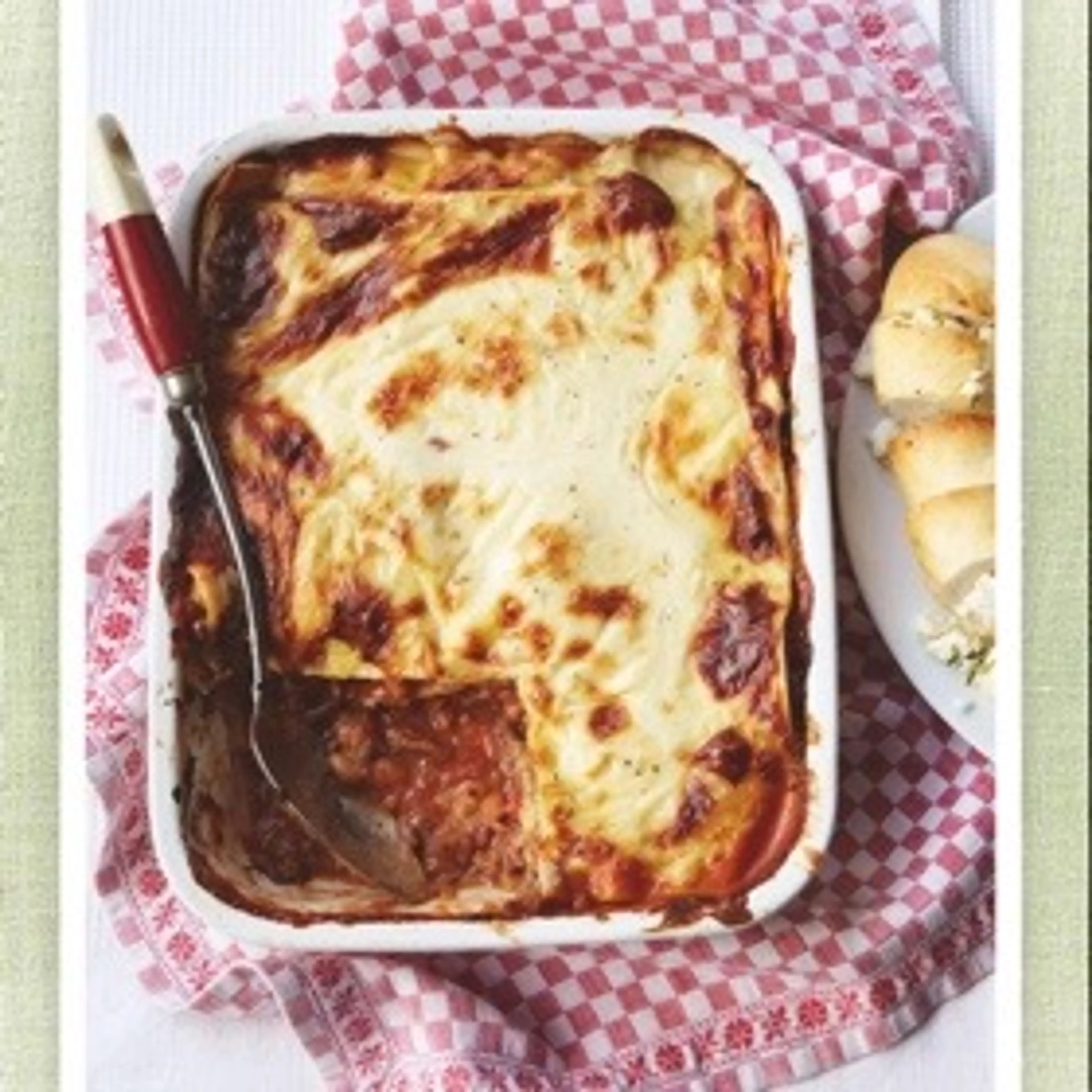 Low-fat lasagne