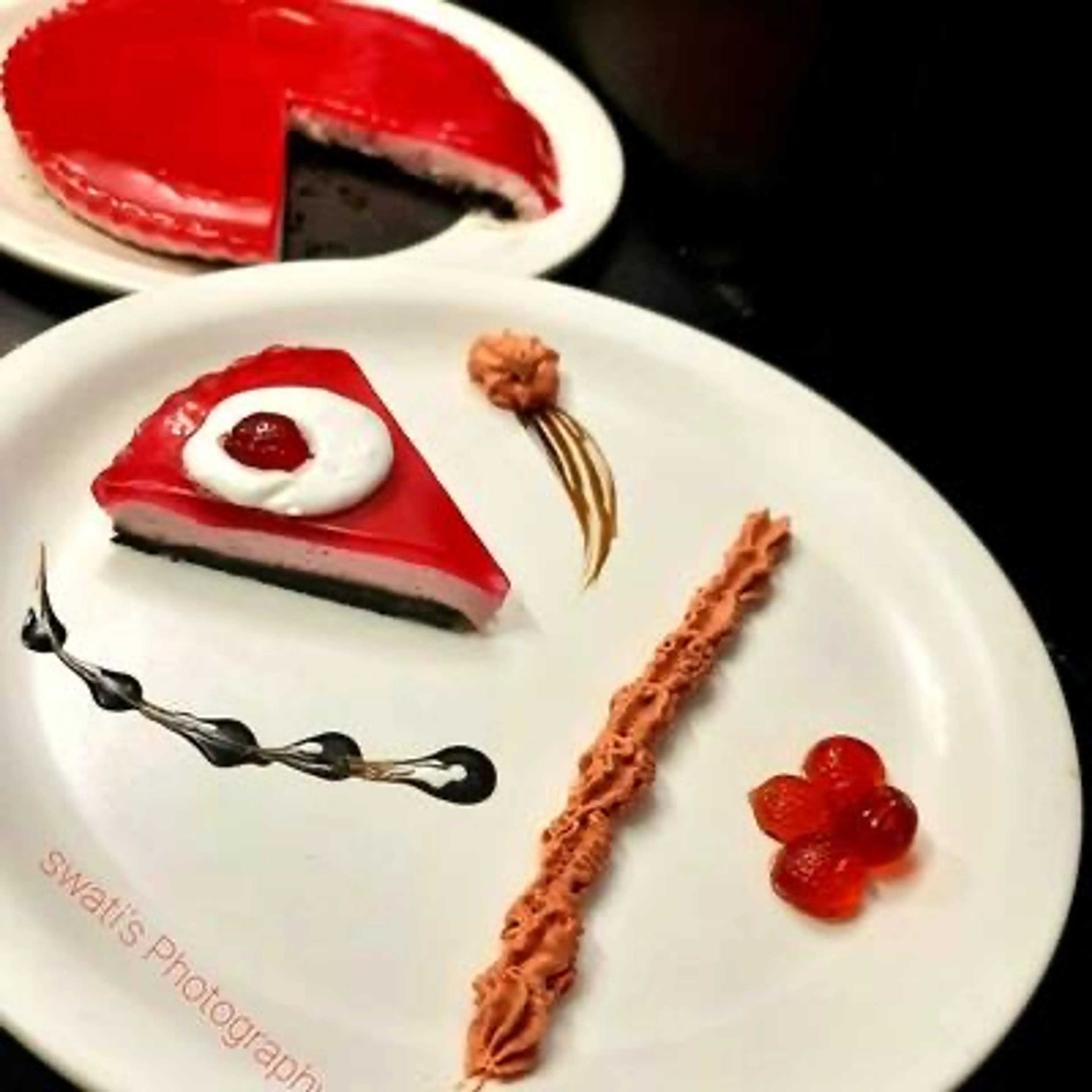 Strawberry Jello Mousse Cake