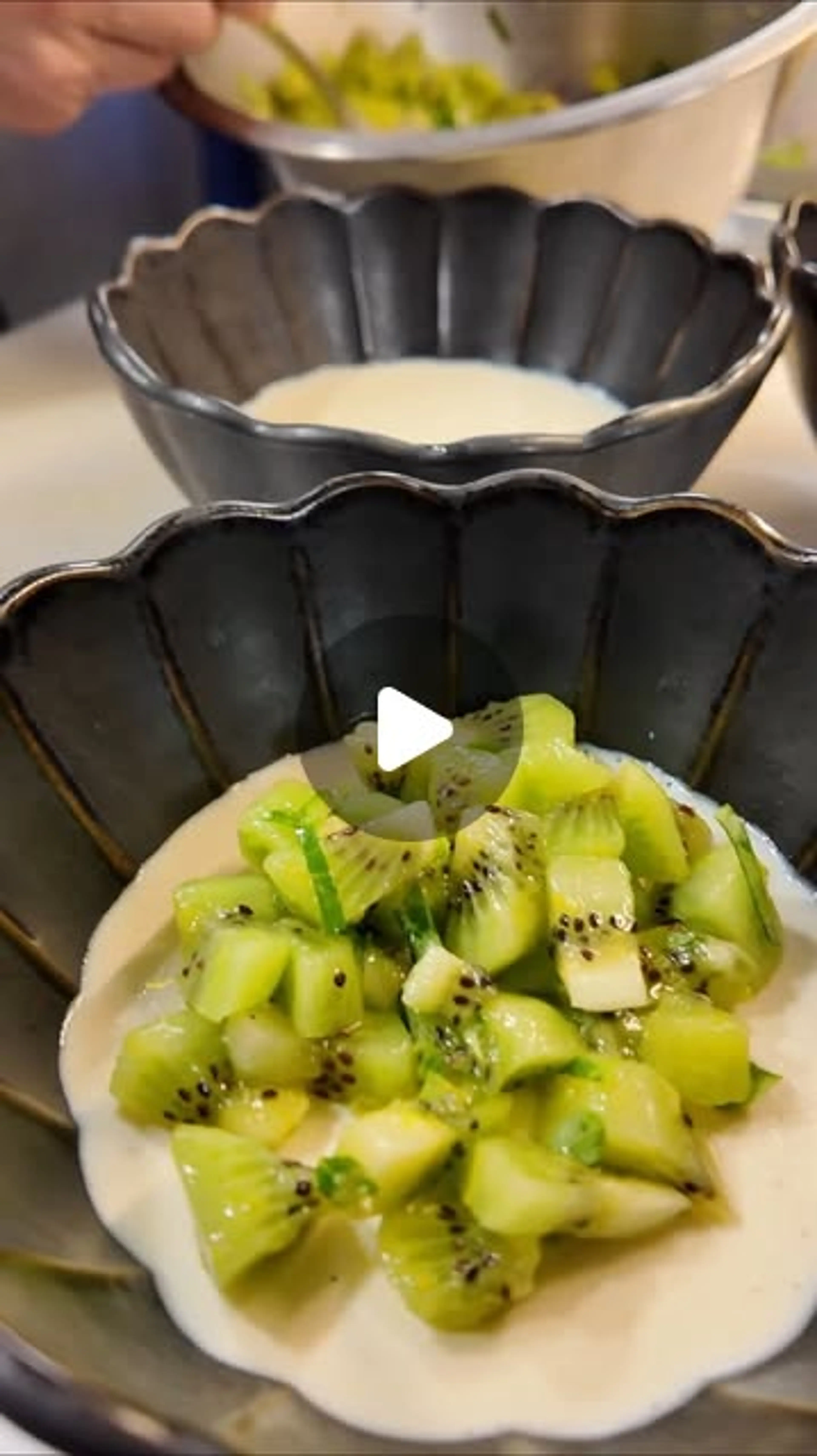 Recette De Panna Cotta Au Kiwi