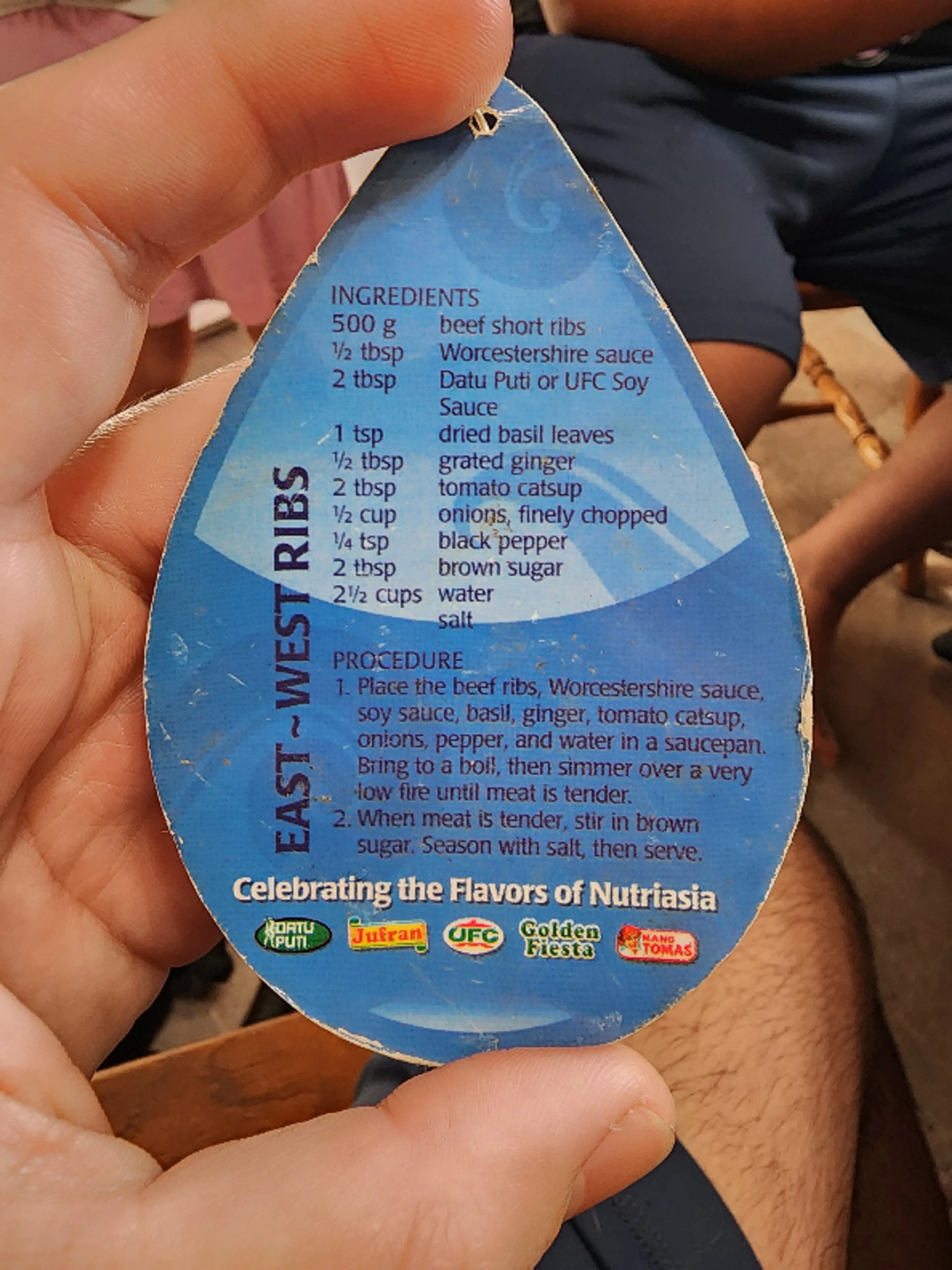 Nutriasia East-West Ribs