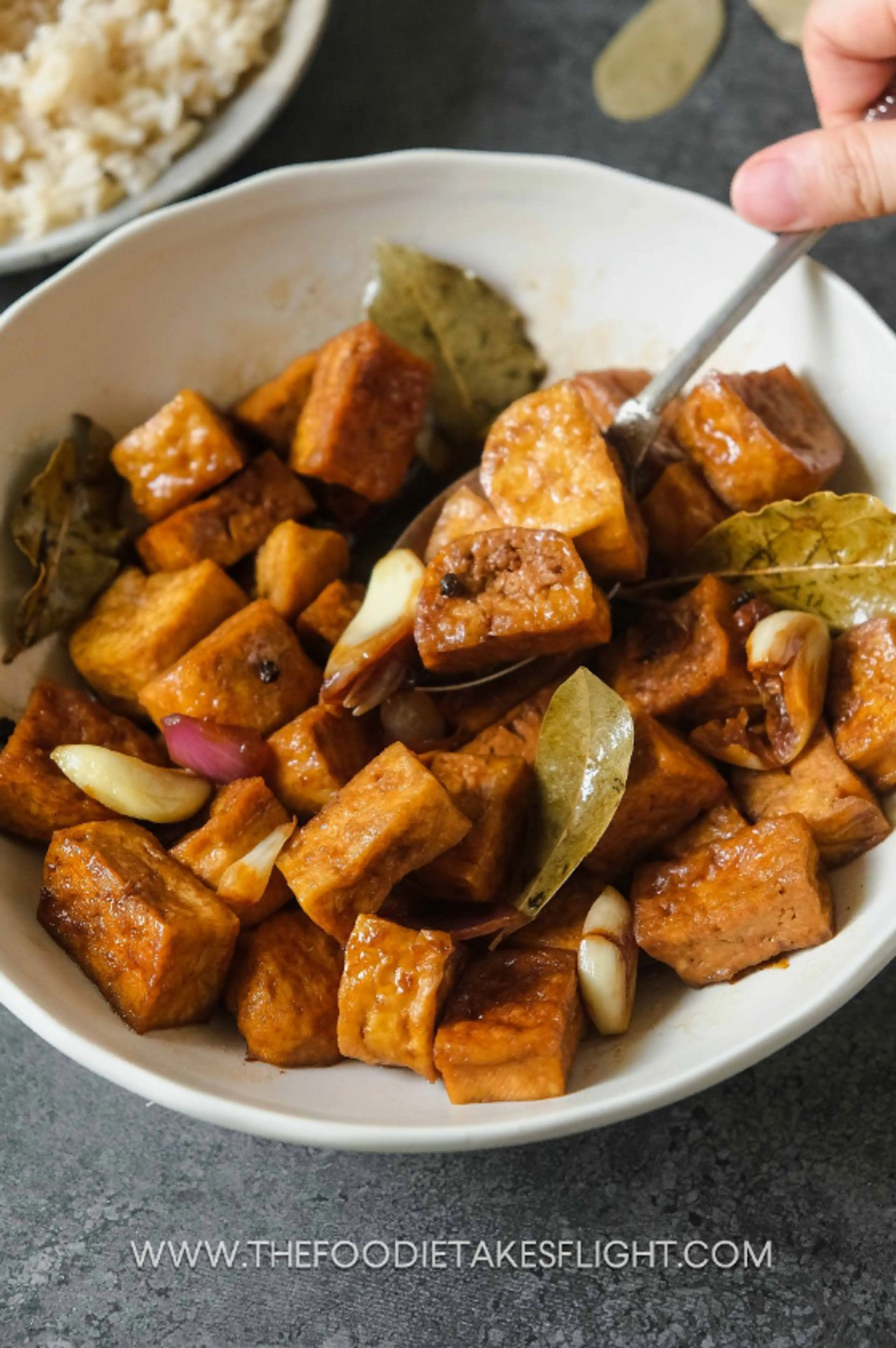 Filipino Tofu Adobo (Adobong Tokwa)