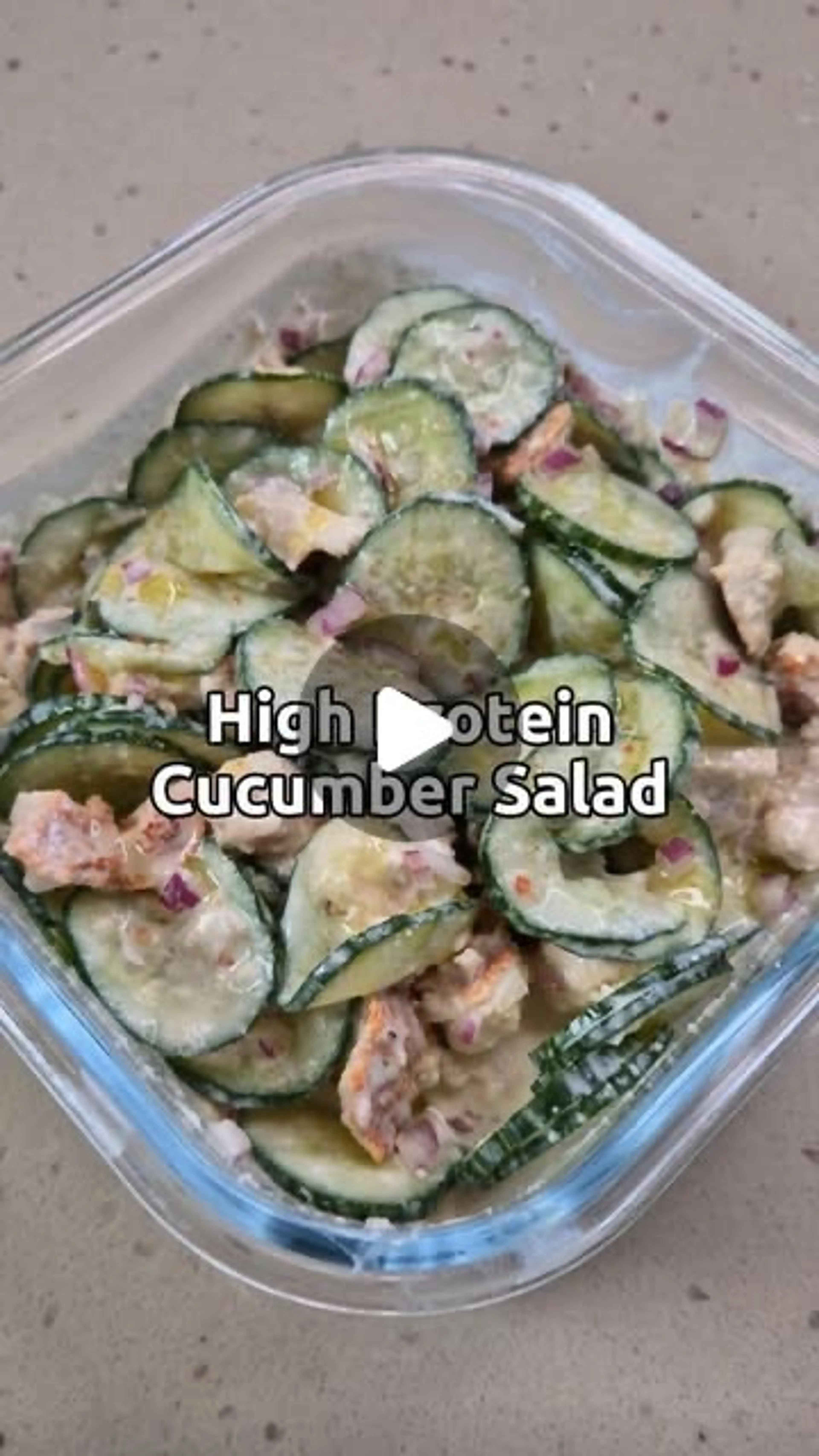 Salade Komkommer Kip