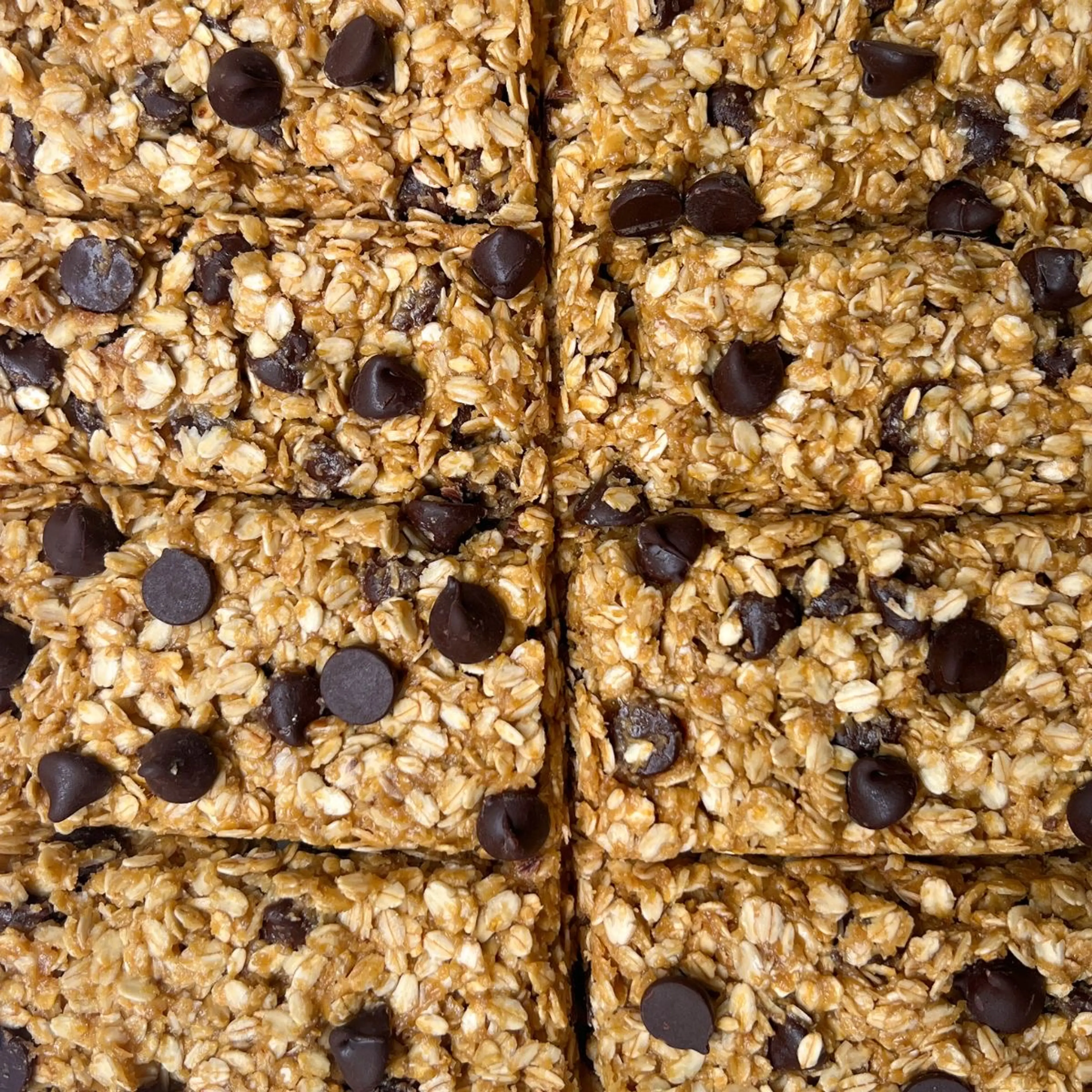 No Bake Chocolate Oat Bars with Peanut Butter