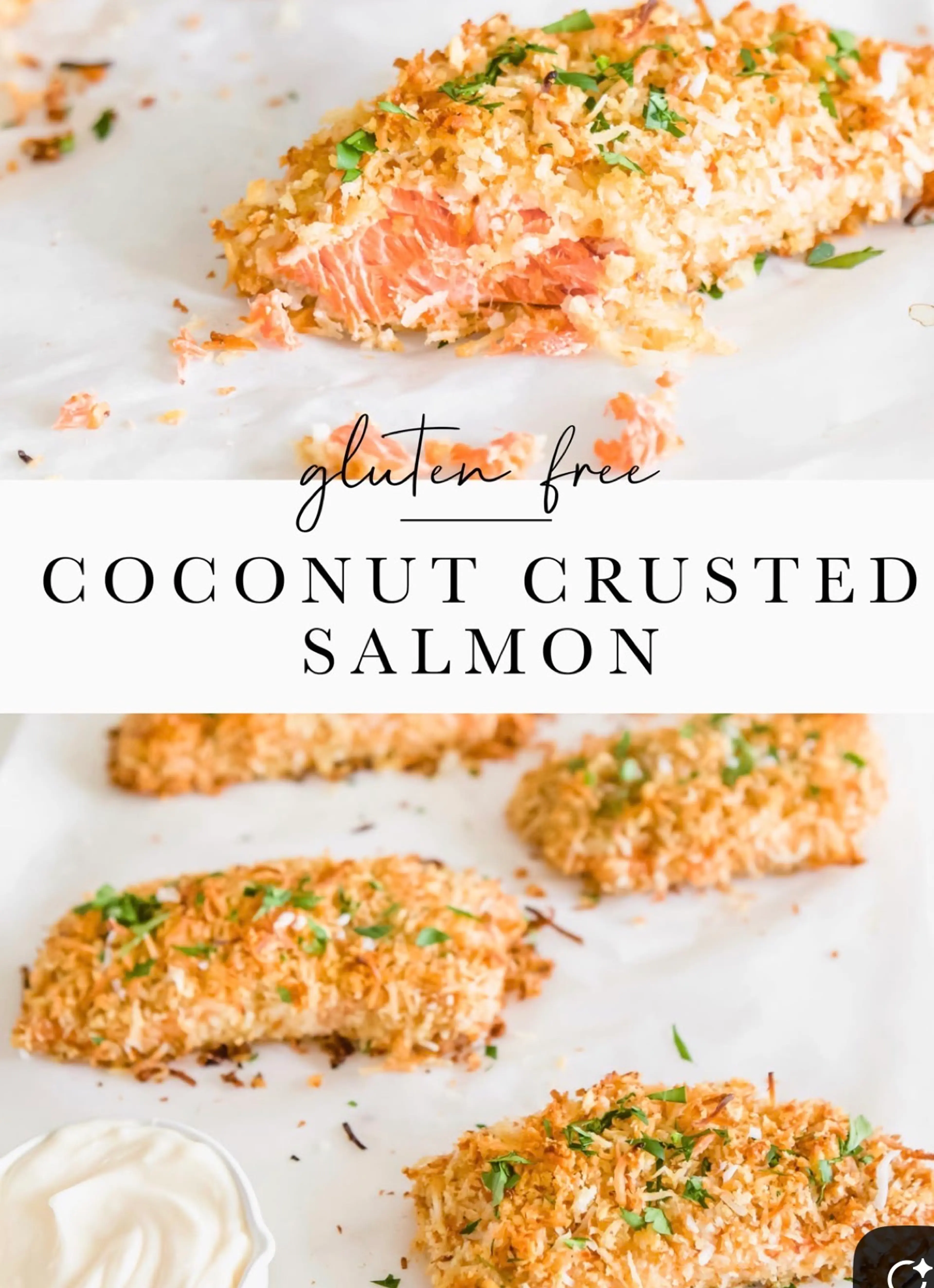 Coconut Crusted Salmon