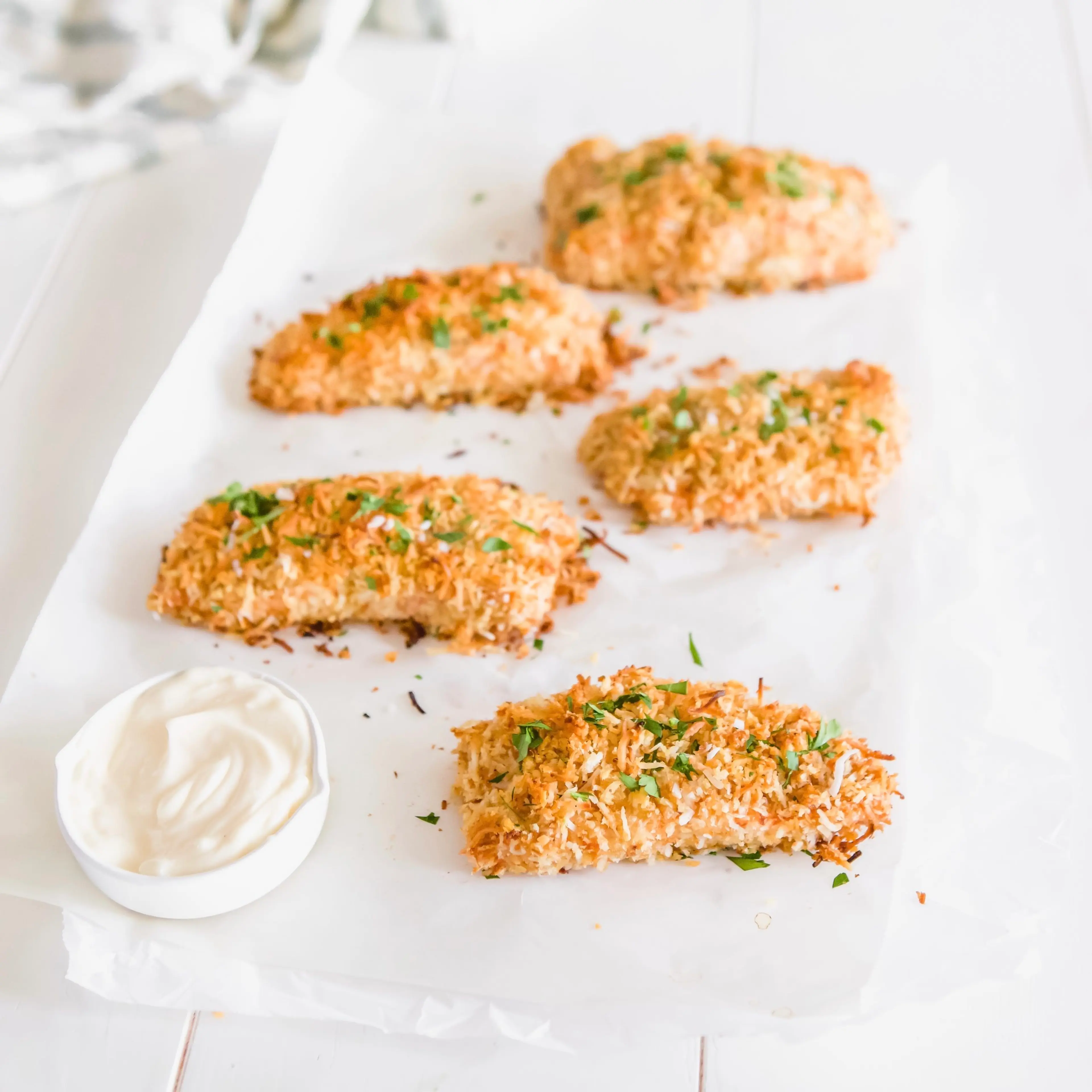 Coconut Crusted Salmon