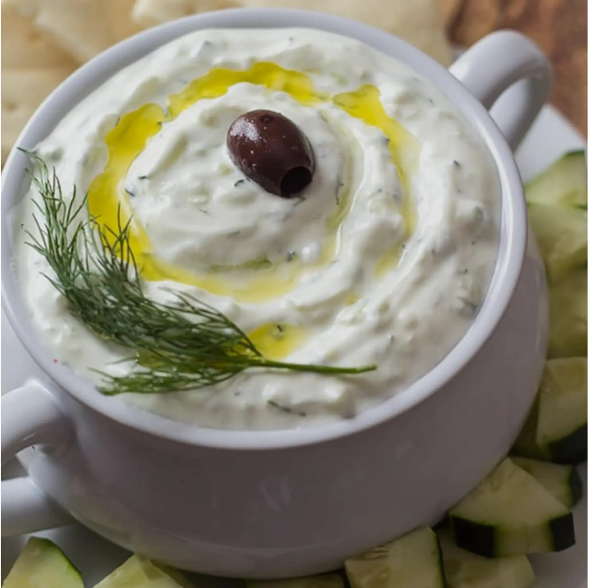 Authentic Greek Tzatziki Sauce Recipe