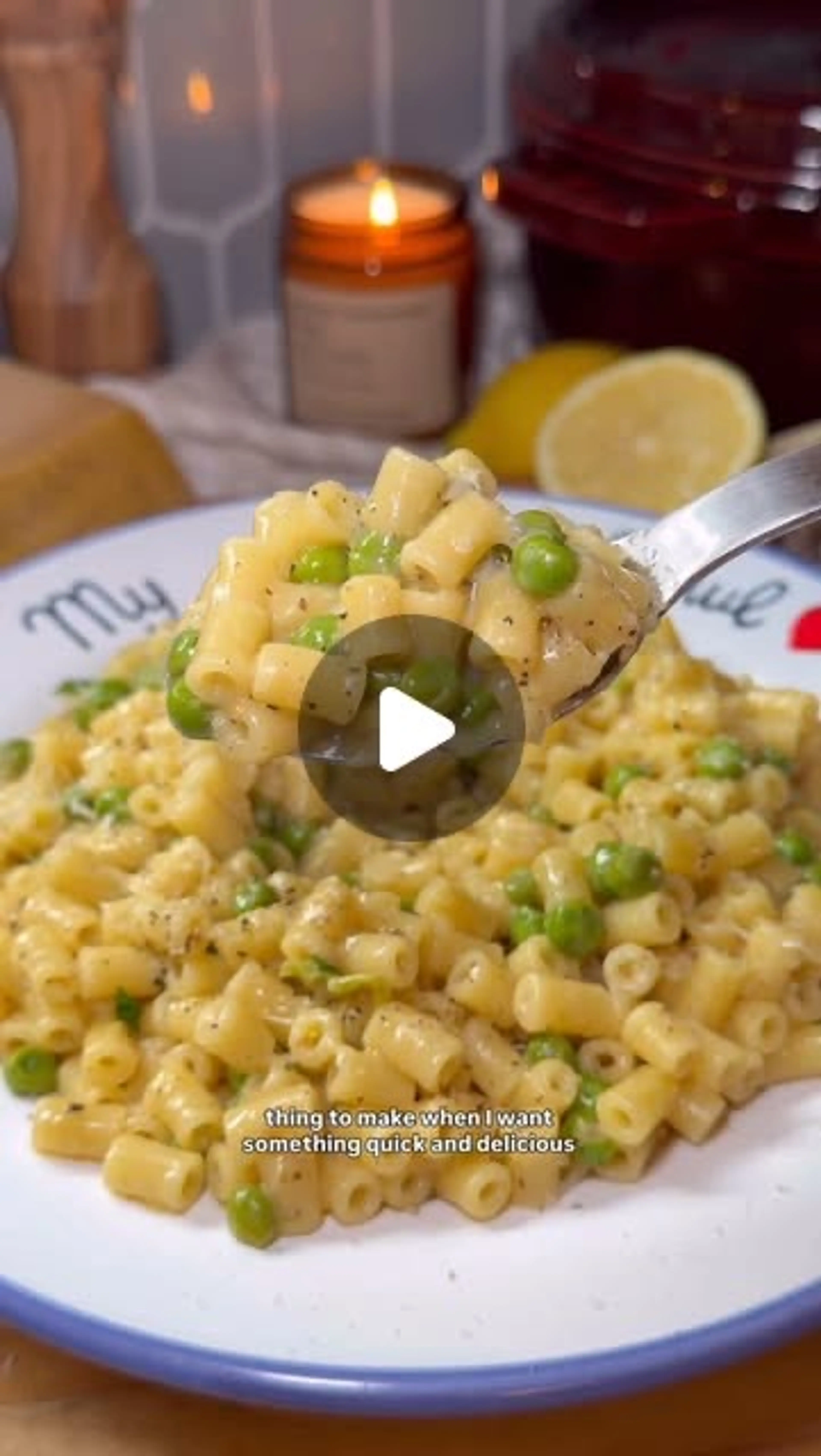 Ditalini and Peas