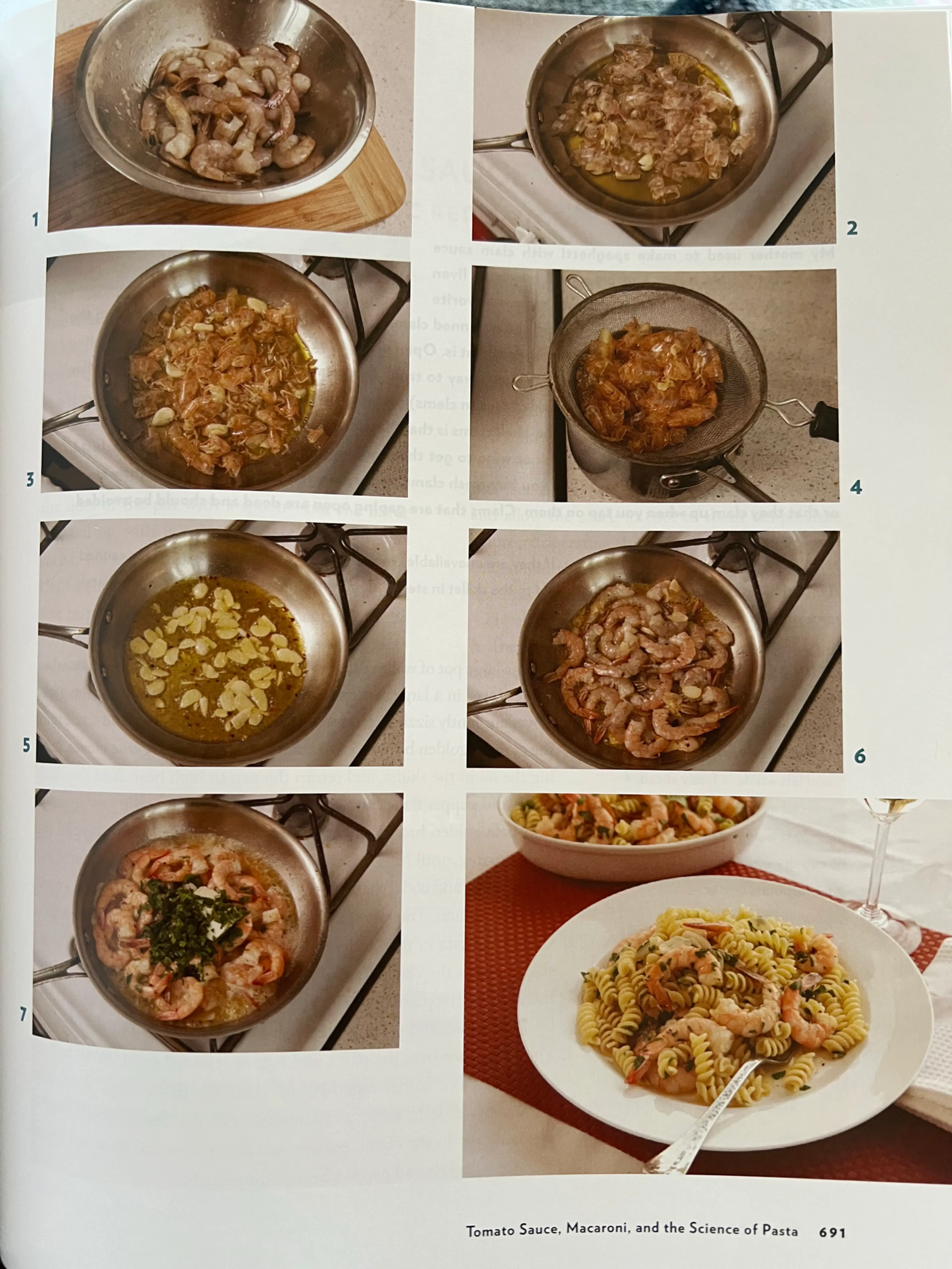 Pasta with Extra-Garlicky Shrimp Scampi