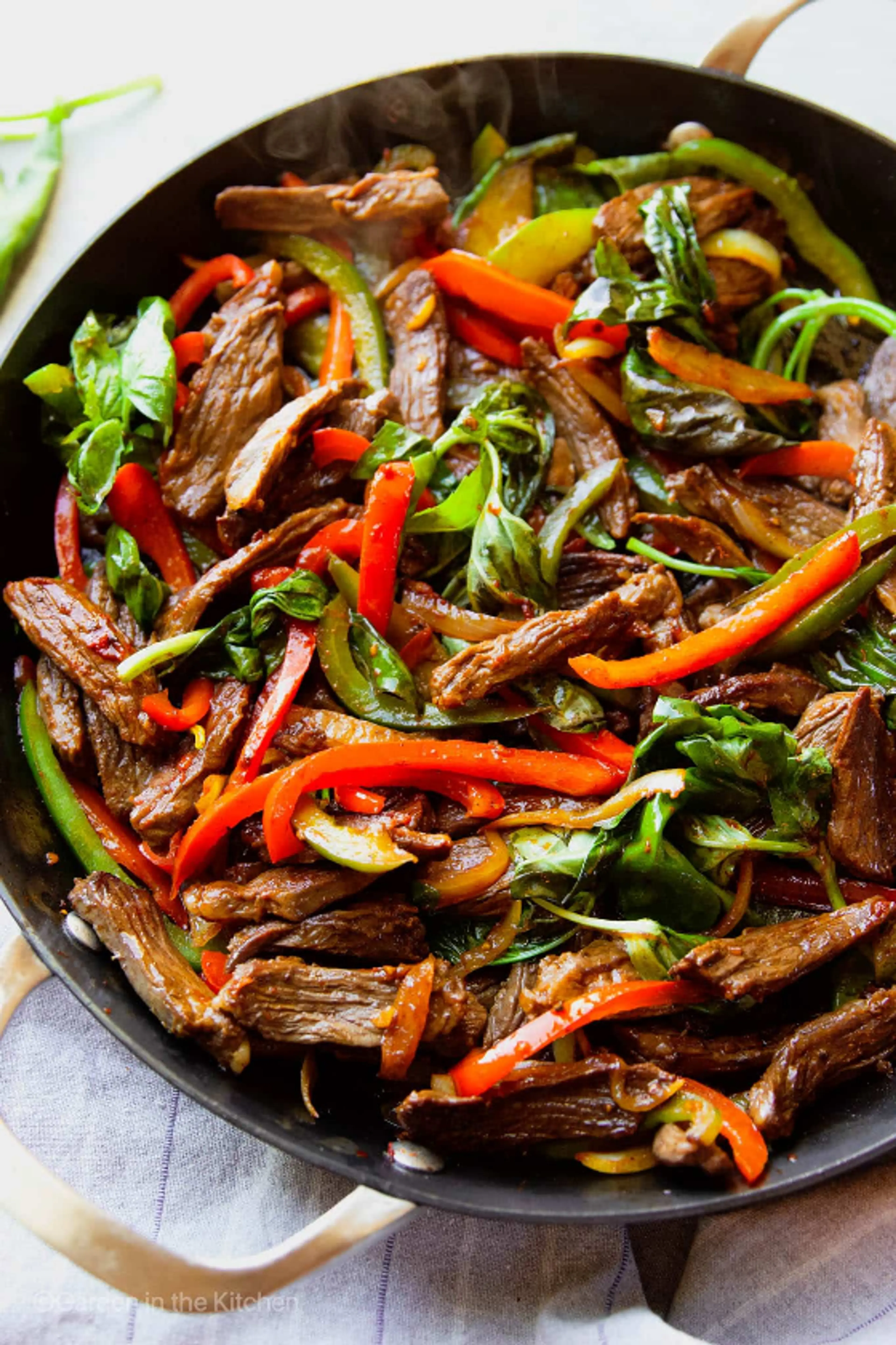 Thai Basil Beef Stir Fry
