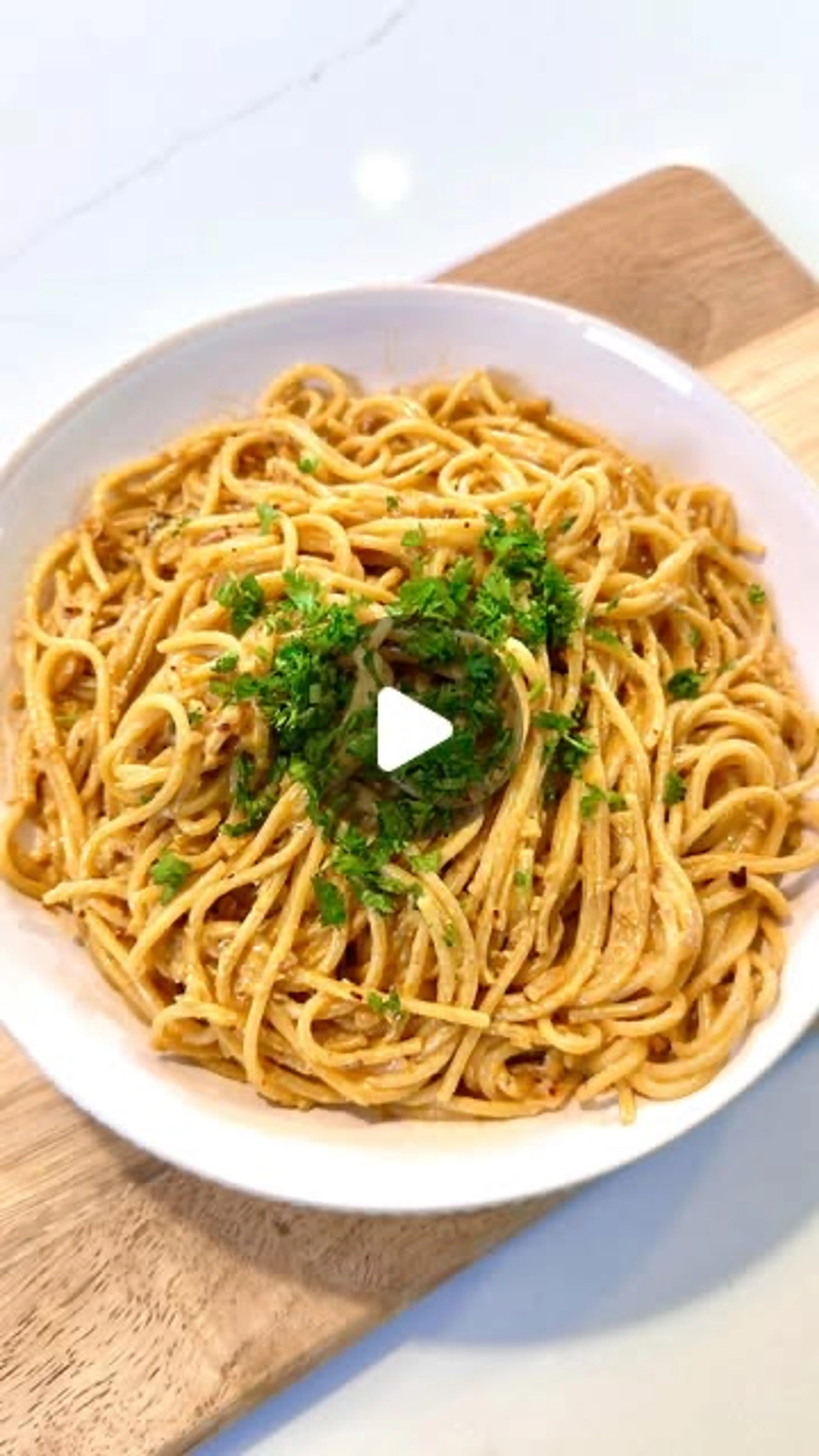 Chili Oil Garlic Butter Pasta