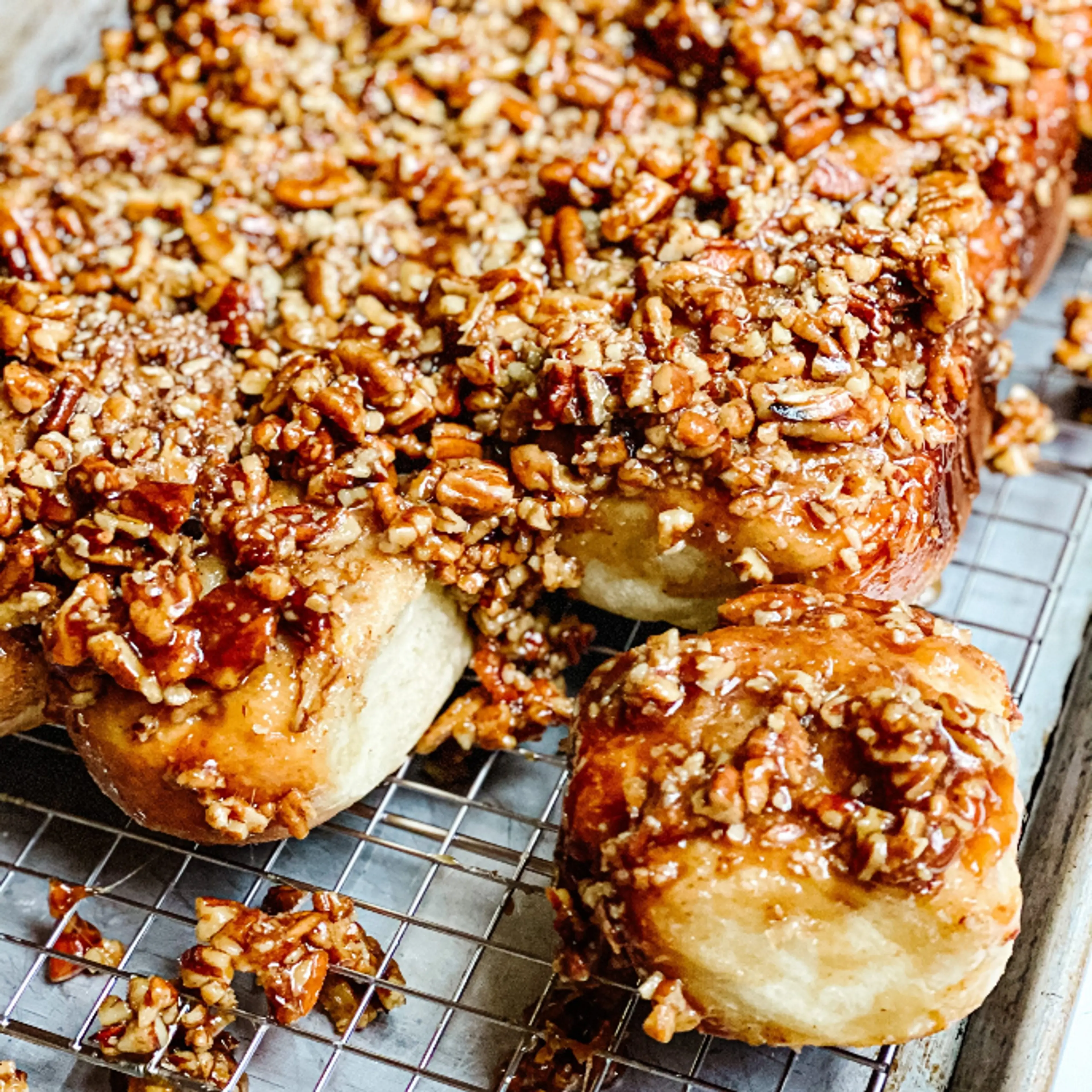 Maple Caramel Pecan Sticky Buns | Umami