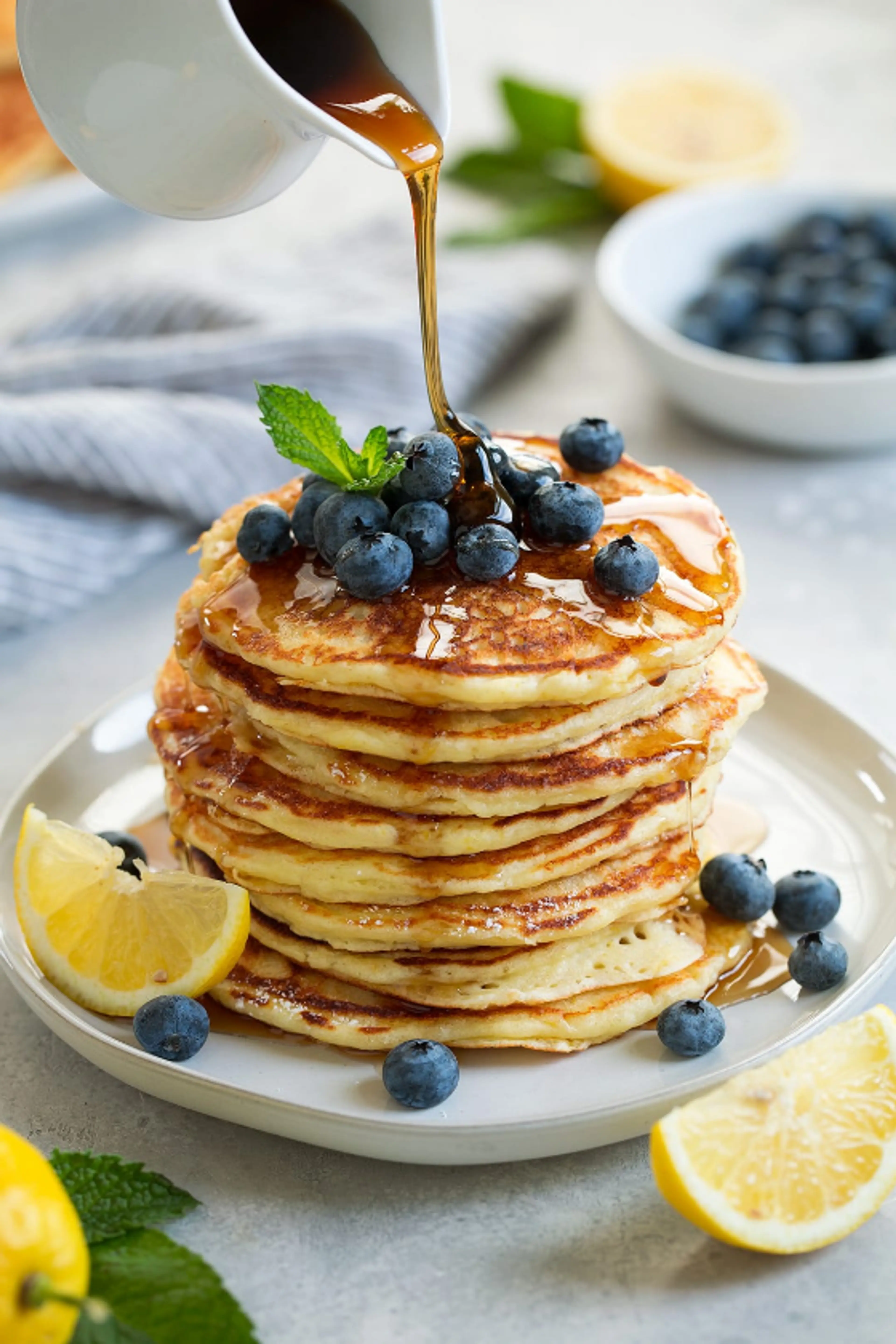 Lemon Ricotta Pancakes