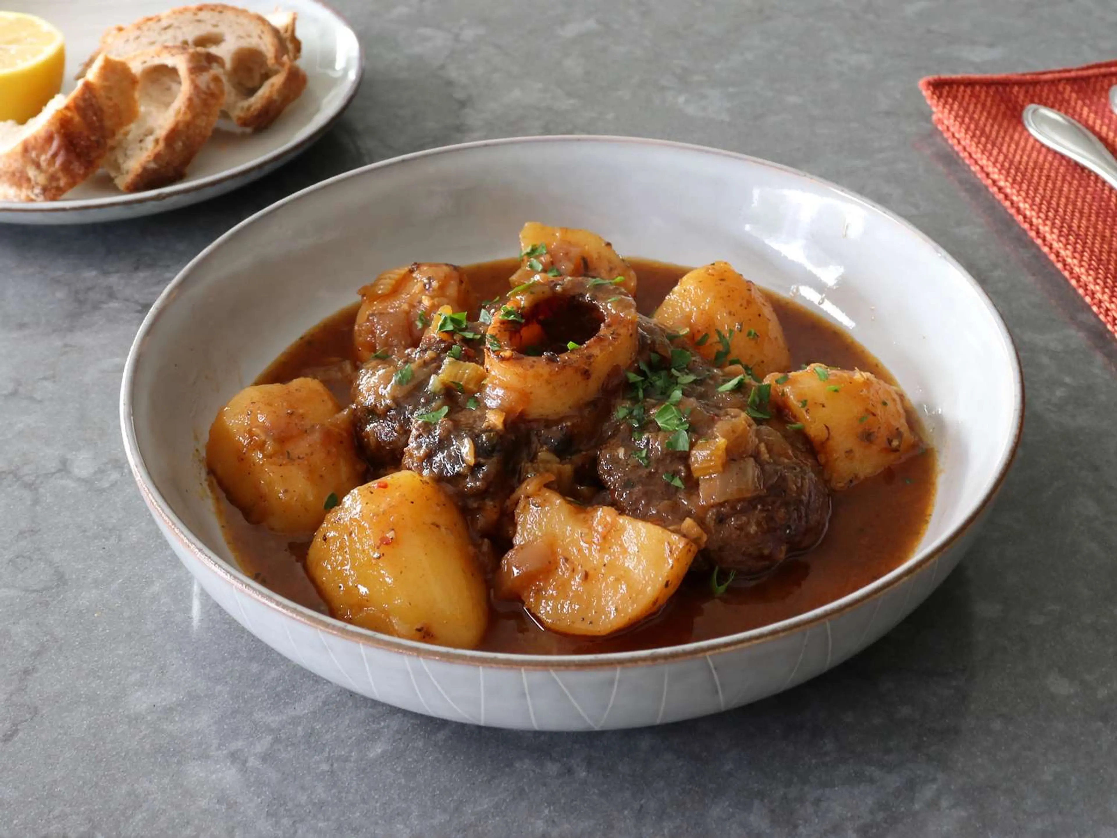 Italian Braised Beef and Potatoes