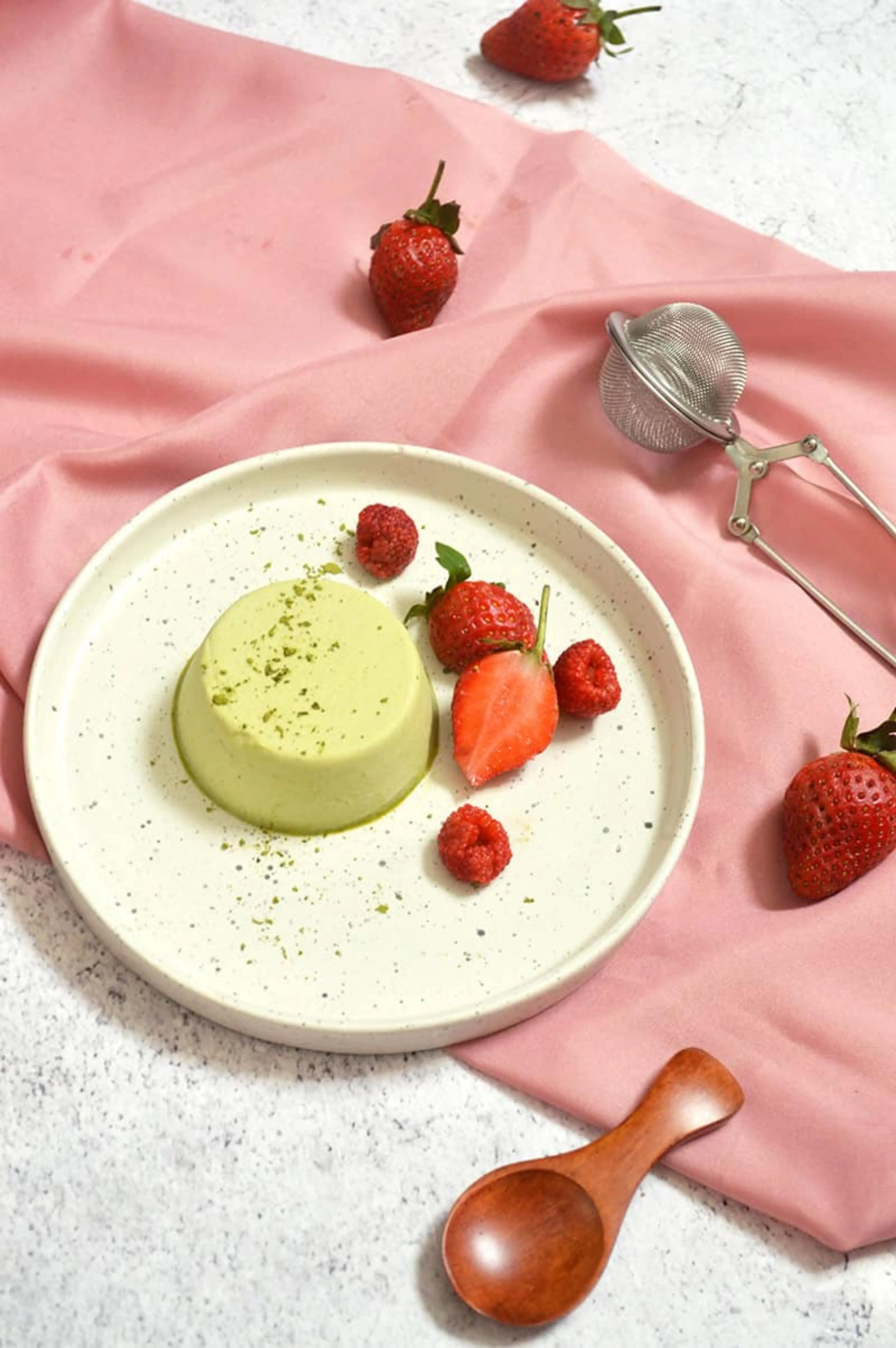 Matcha Panna Cotta
