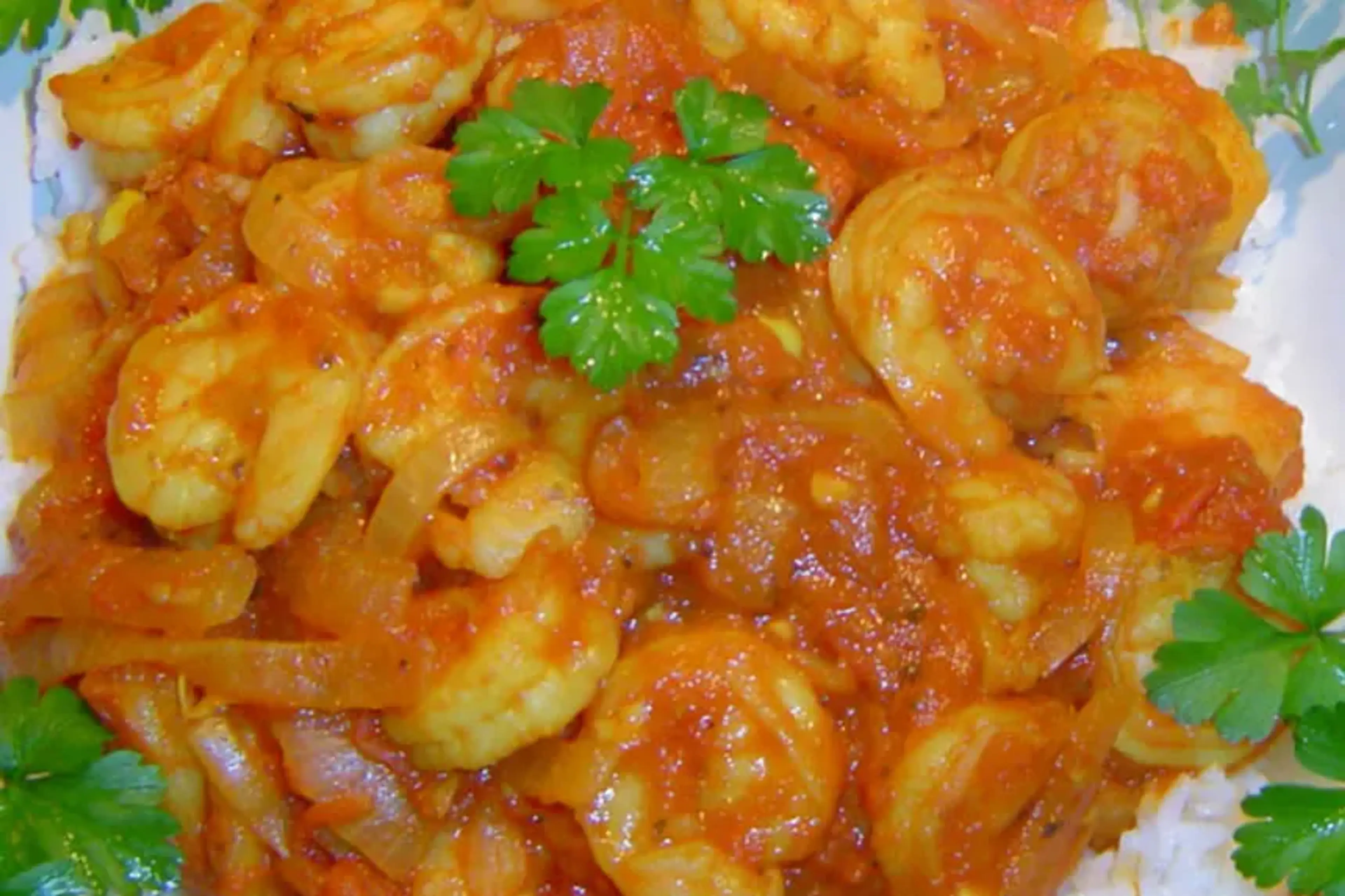 Spiced Prawns with Tomatoes
