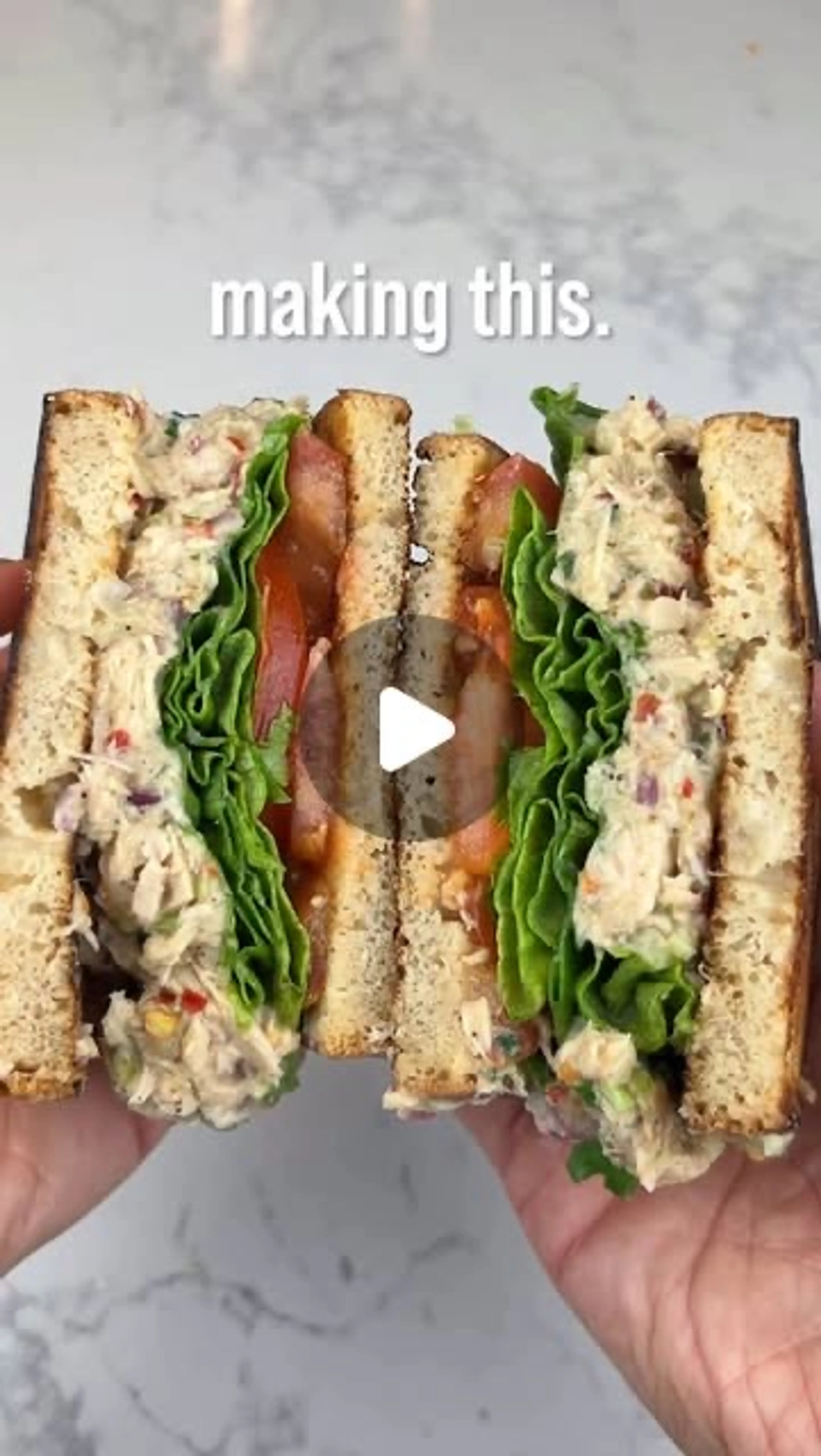 How to Make the Best Tuna Sandwich! Easy, Healthy, High Prot