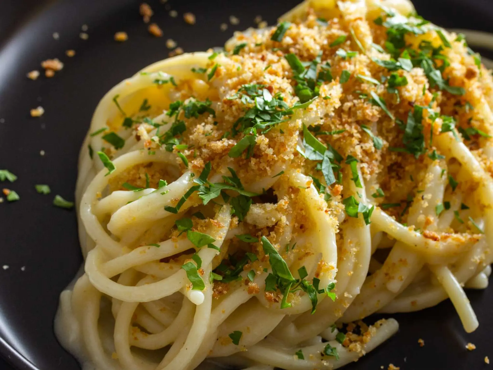Pasta Burro e Alici (Pasta With Creamy Anchovy-Butter Sauce)