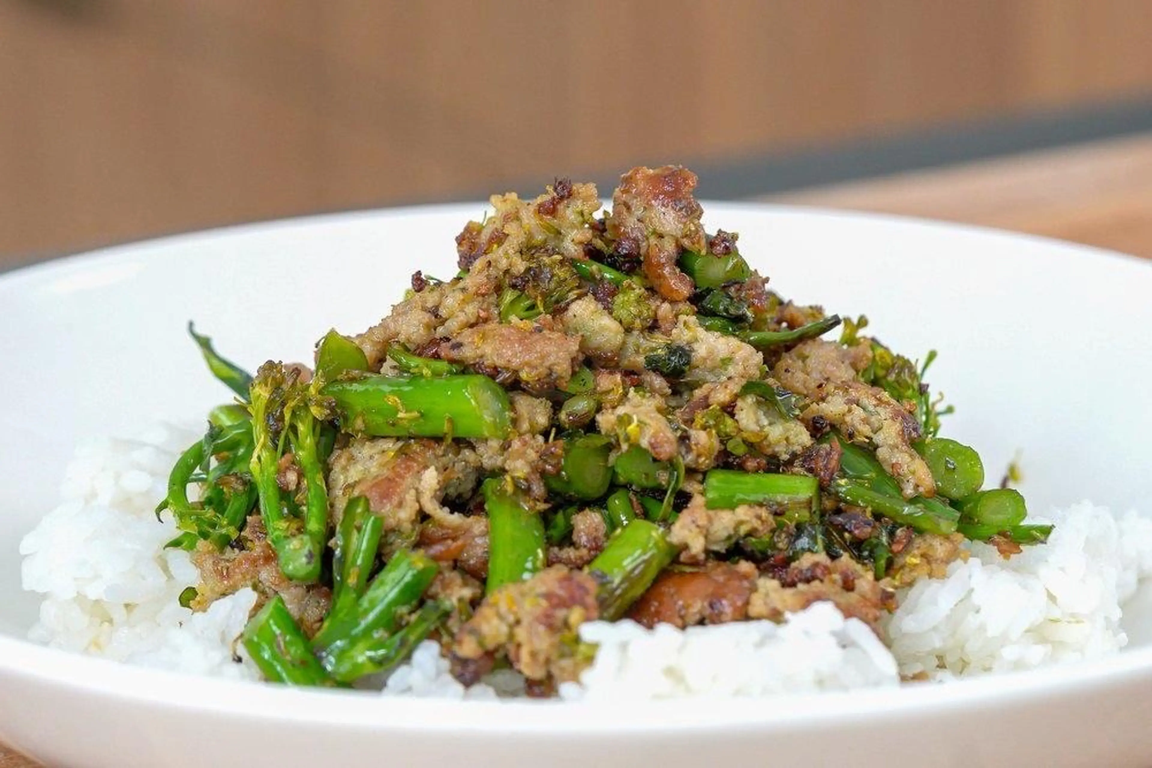 Thai Sausage Stir Fry & Freezer Ground Sausage "Meal Prep"