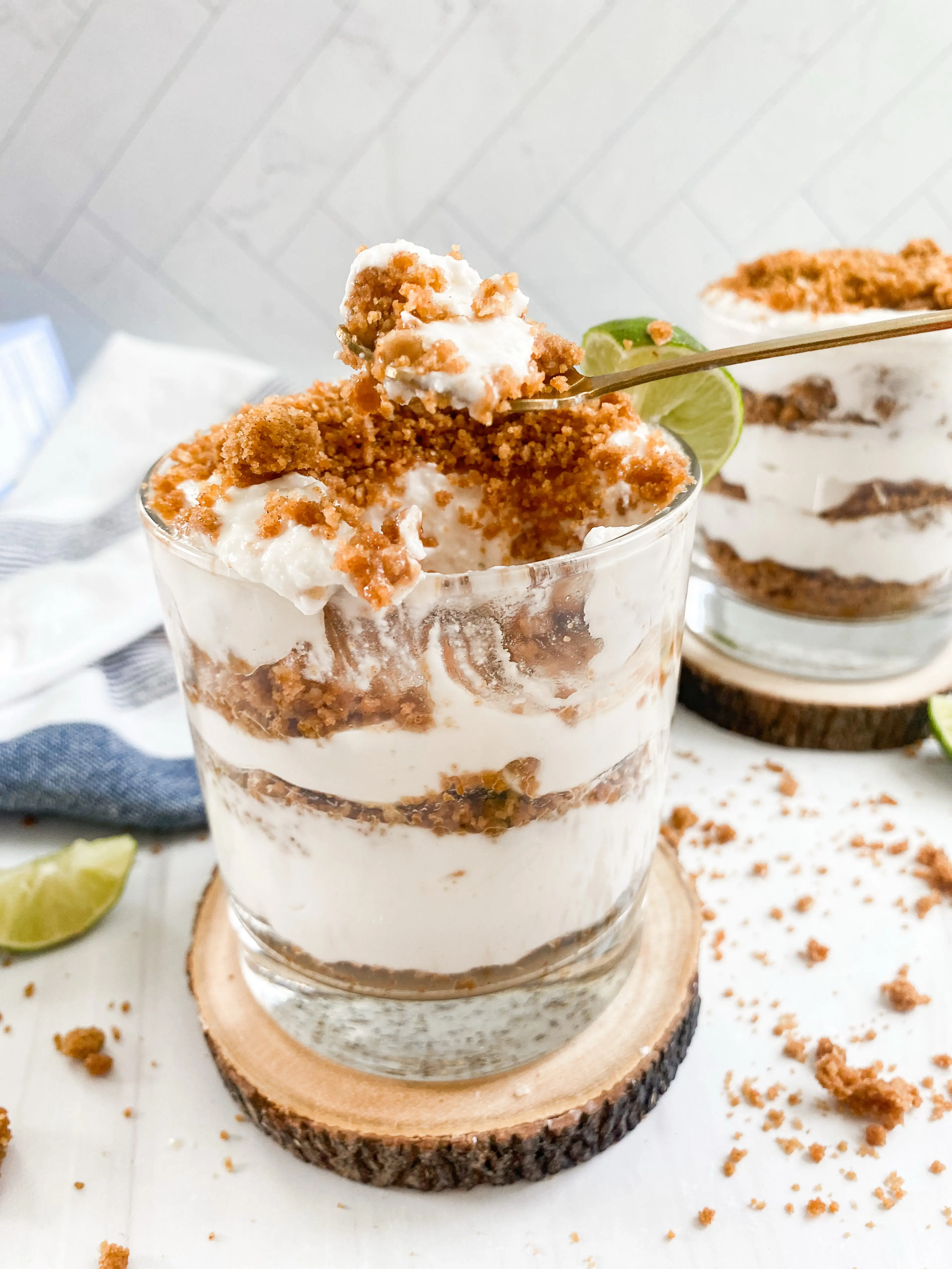 No-Bake Key Lime Pie Parfaits