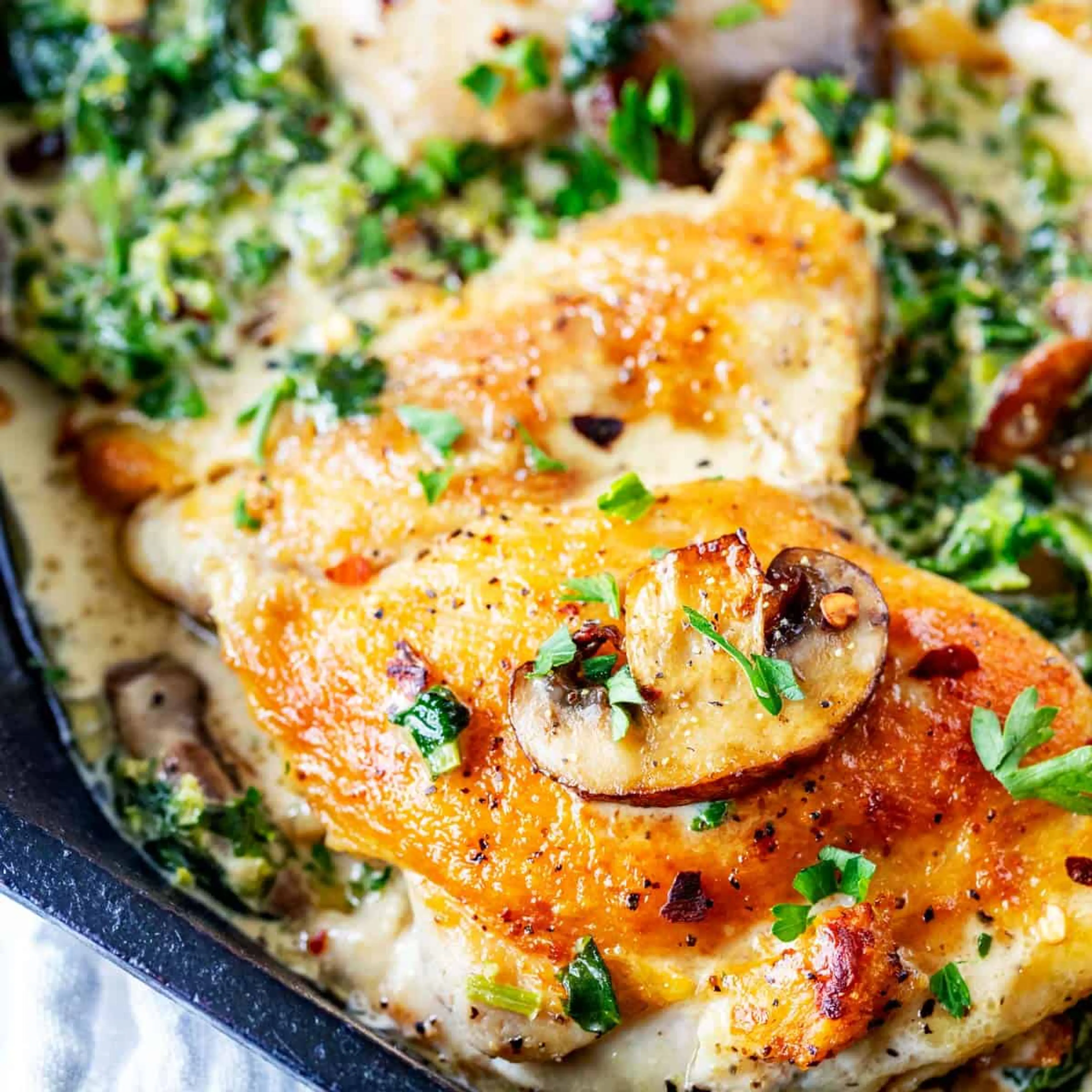 Keto Creamy Chicken