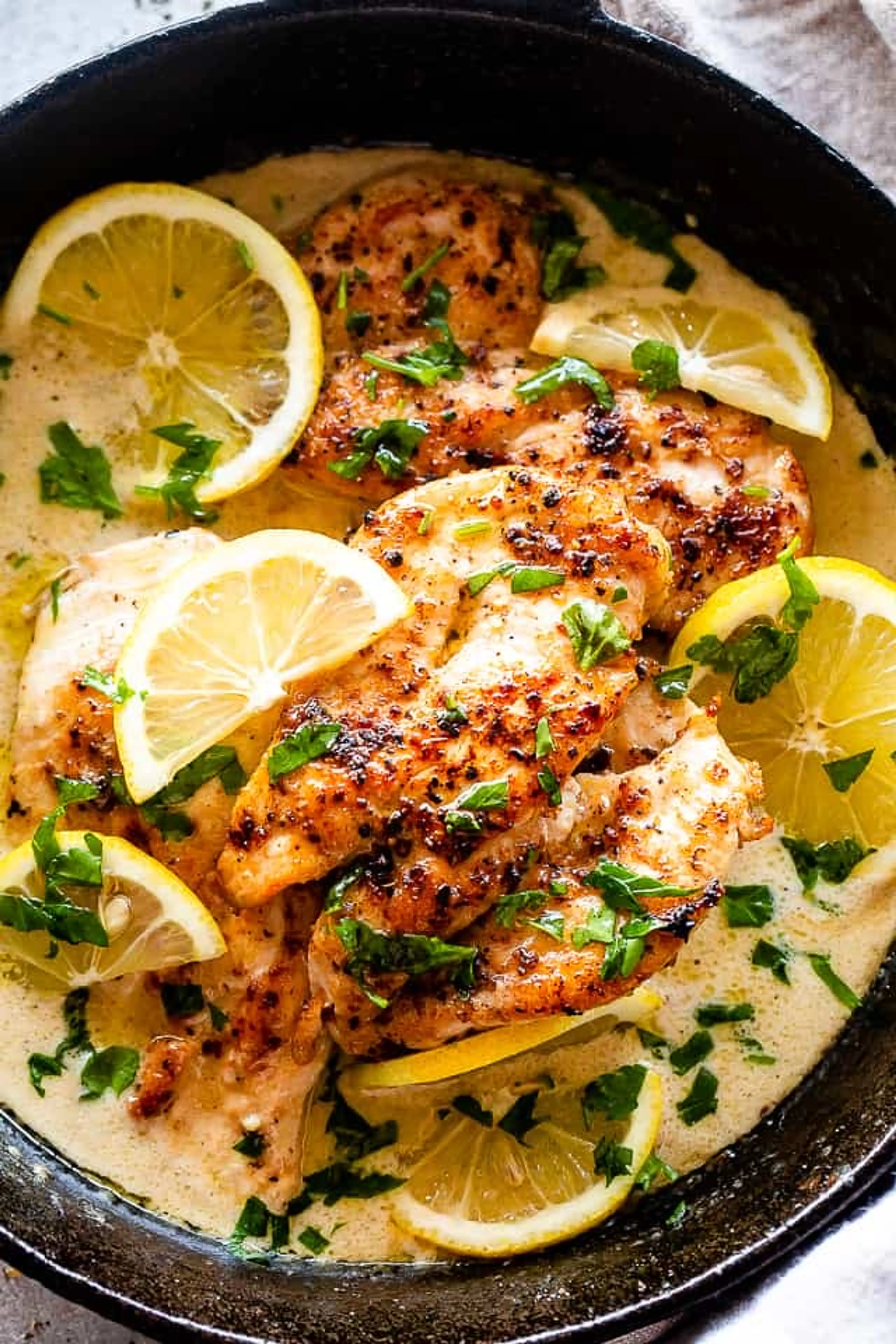 Lemon Parmesan Chicken