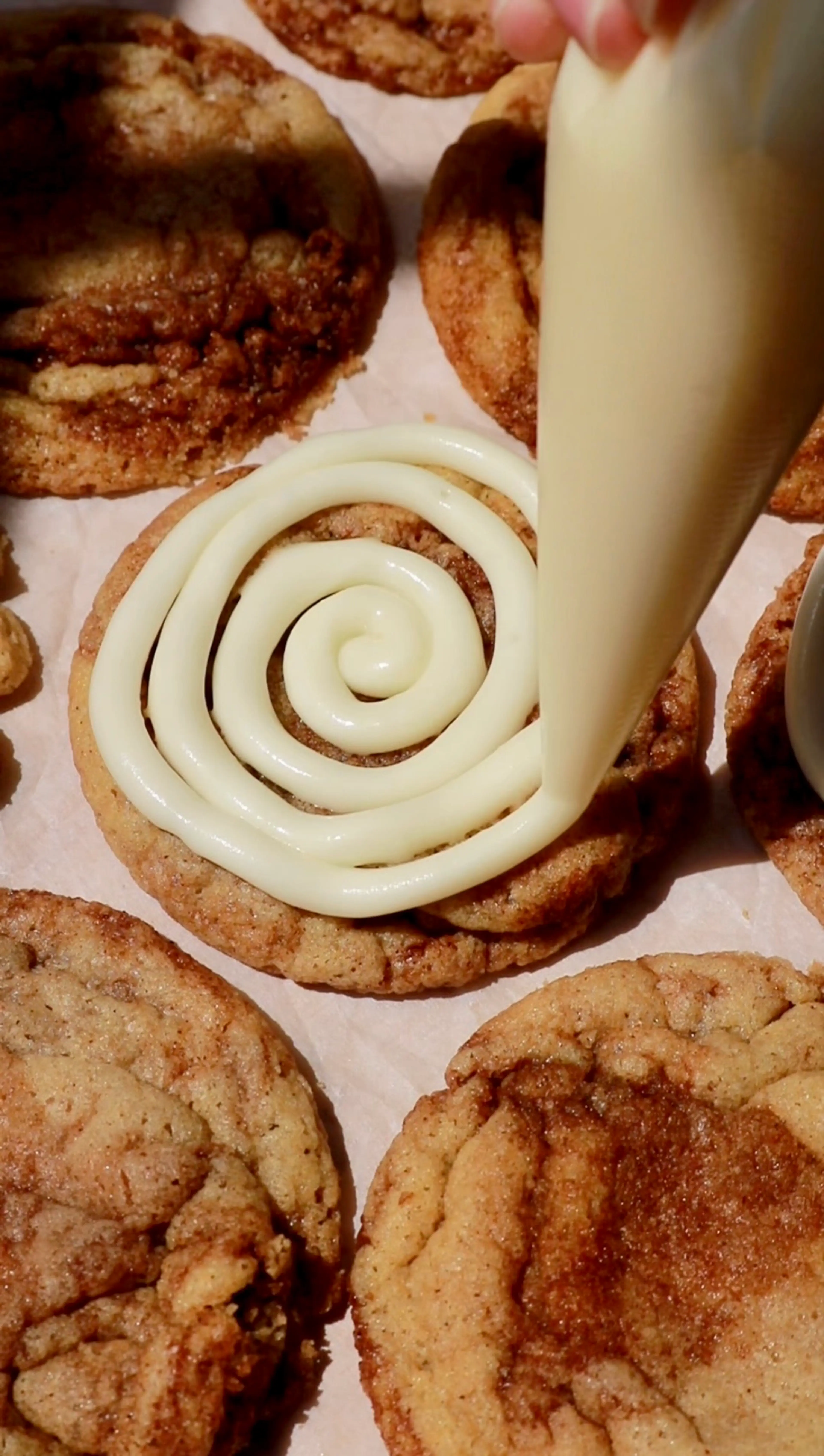 Cinnamon Roll Sugar Cookies