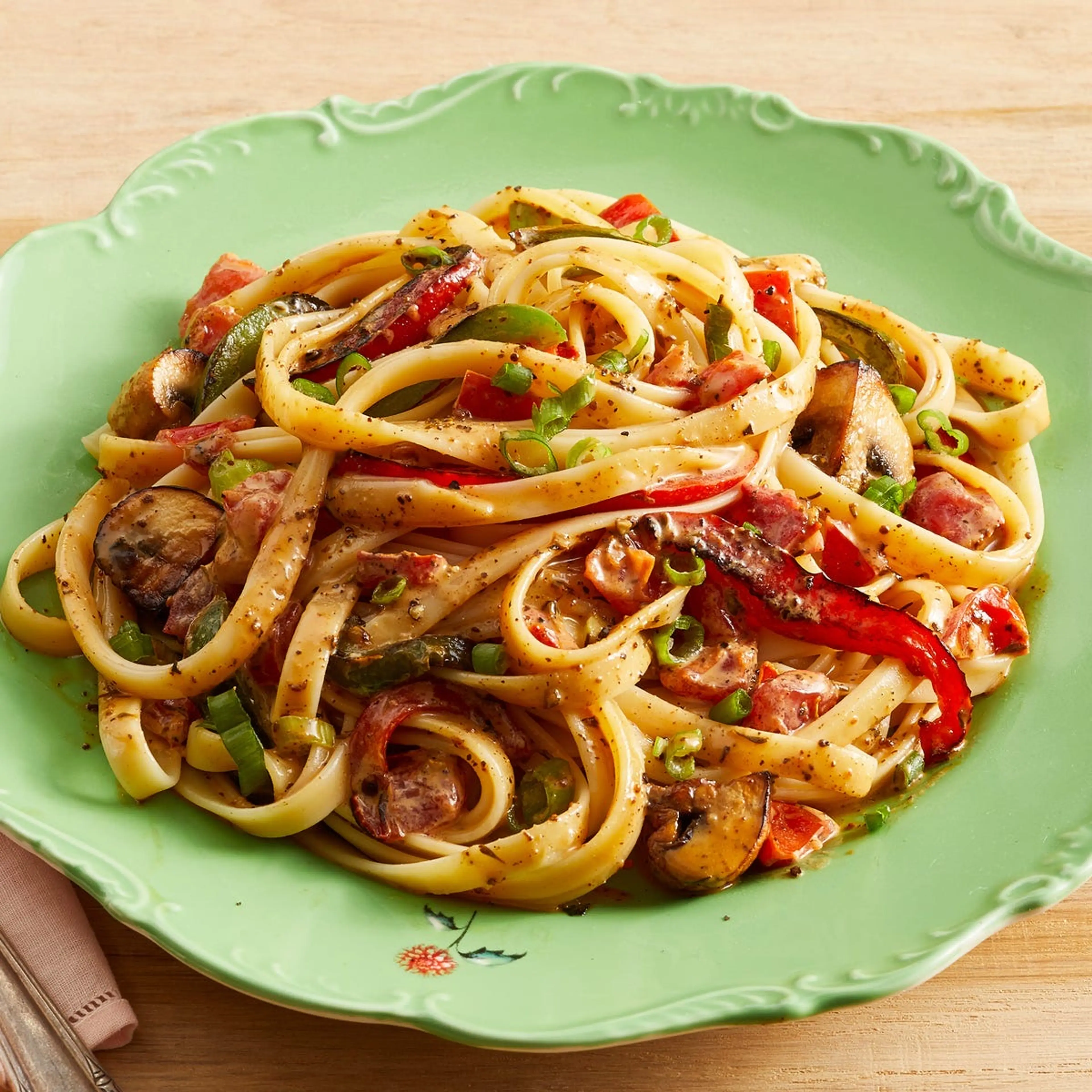 Cajun Veggie Pasta