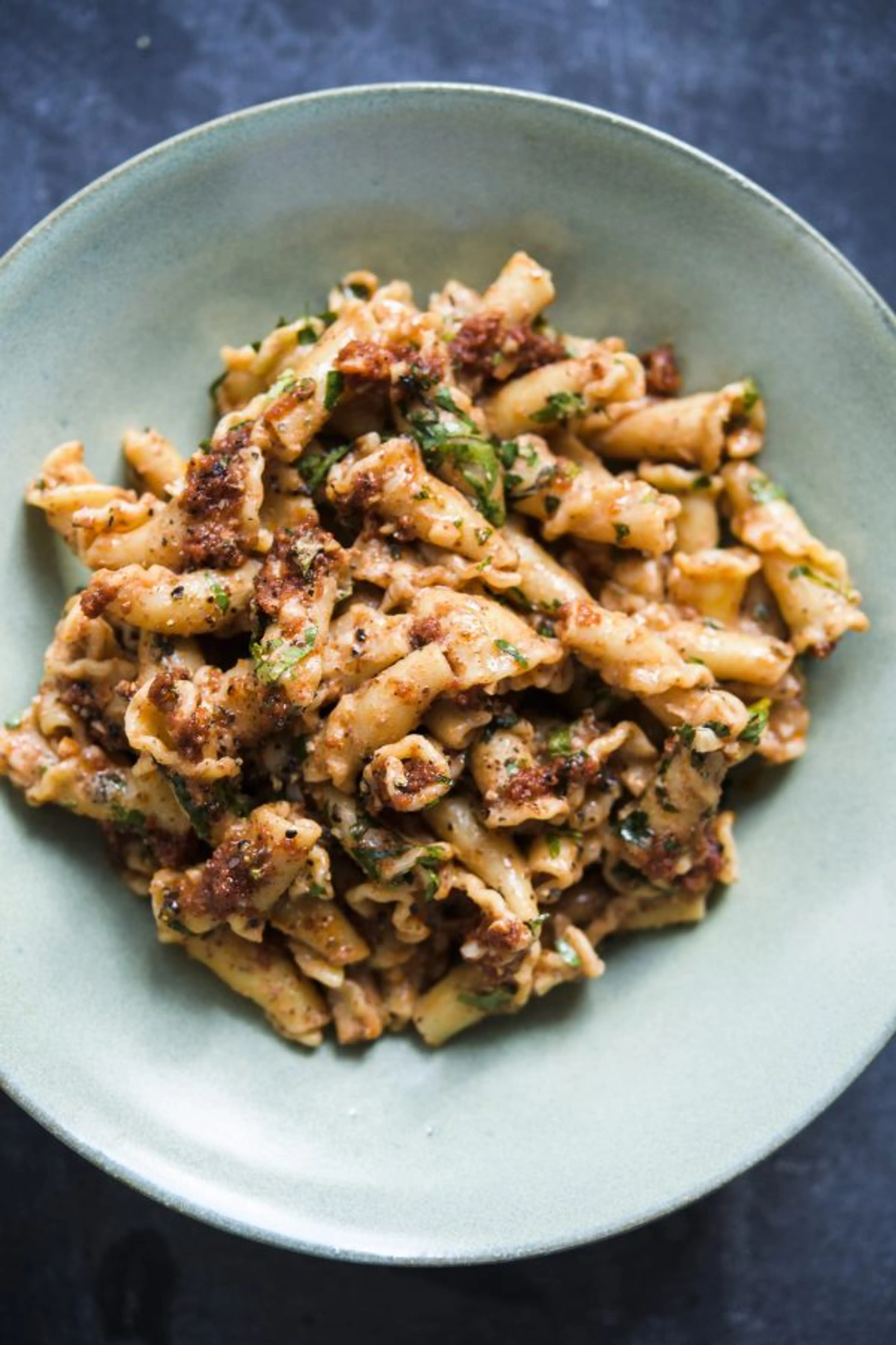Pasta with Browned Butter, Yogurt and Herbs