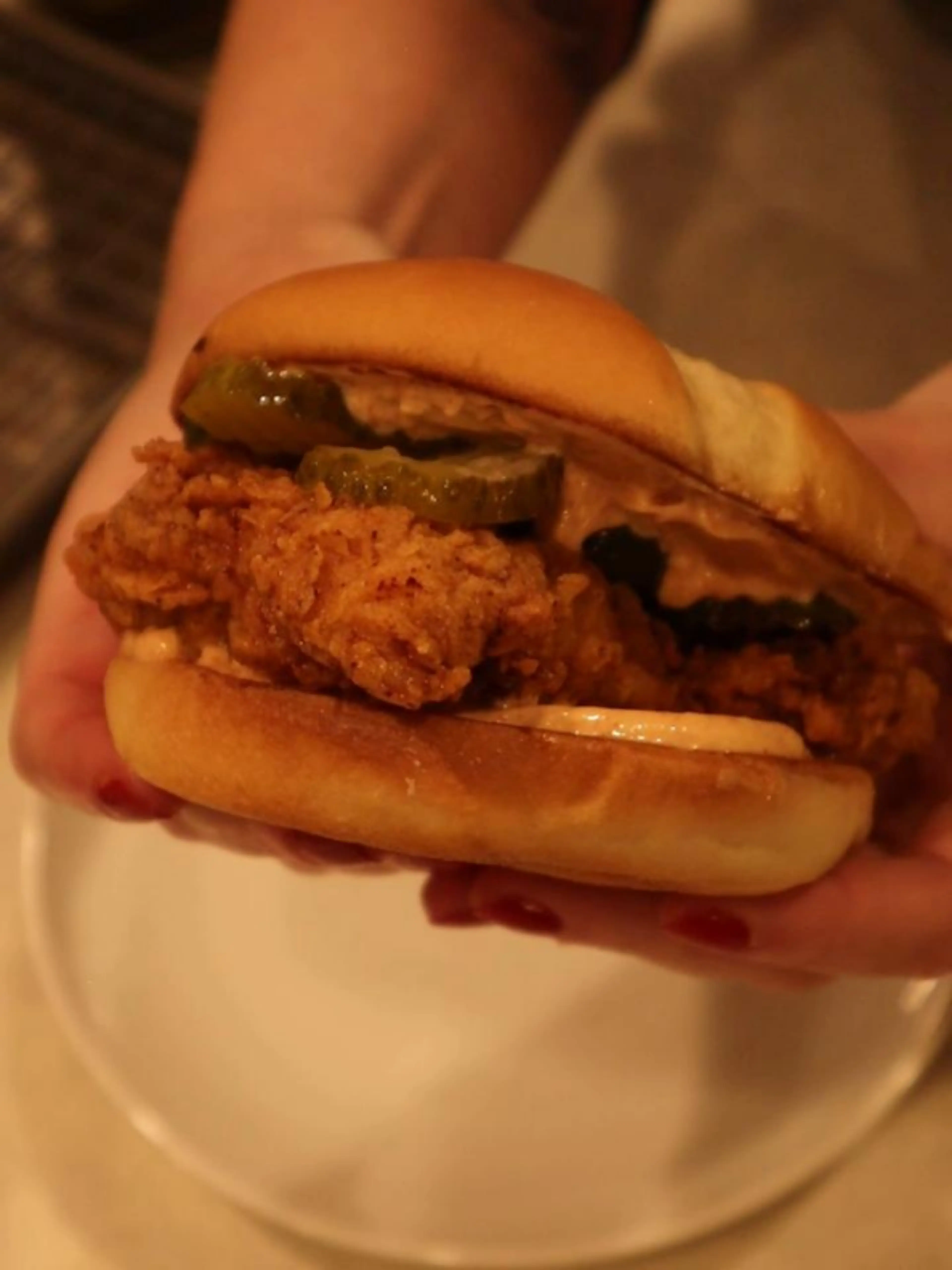 Popeye's Spicy Chicken Sandwich