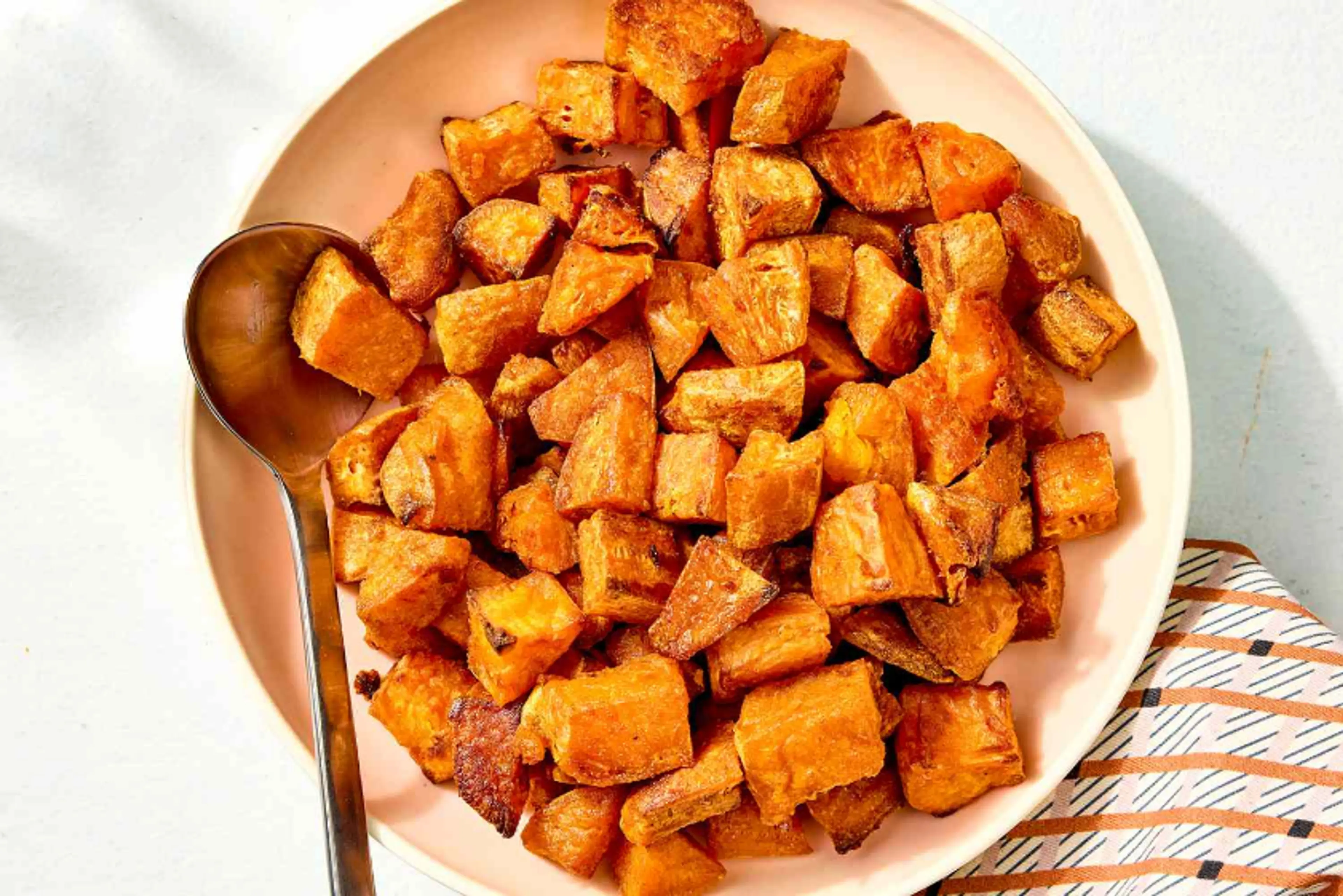 My Easy Roasted Sweet Potatoes Are Super Crispy