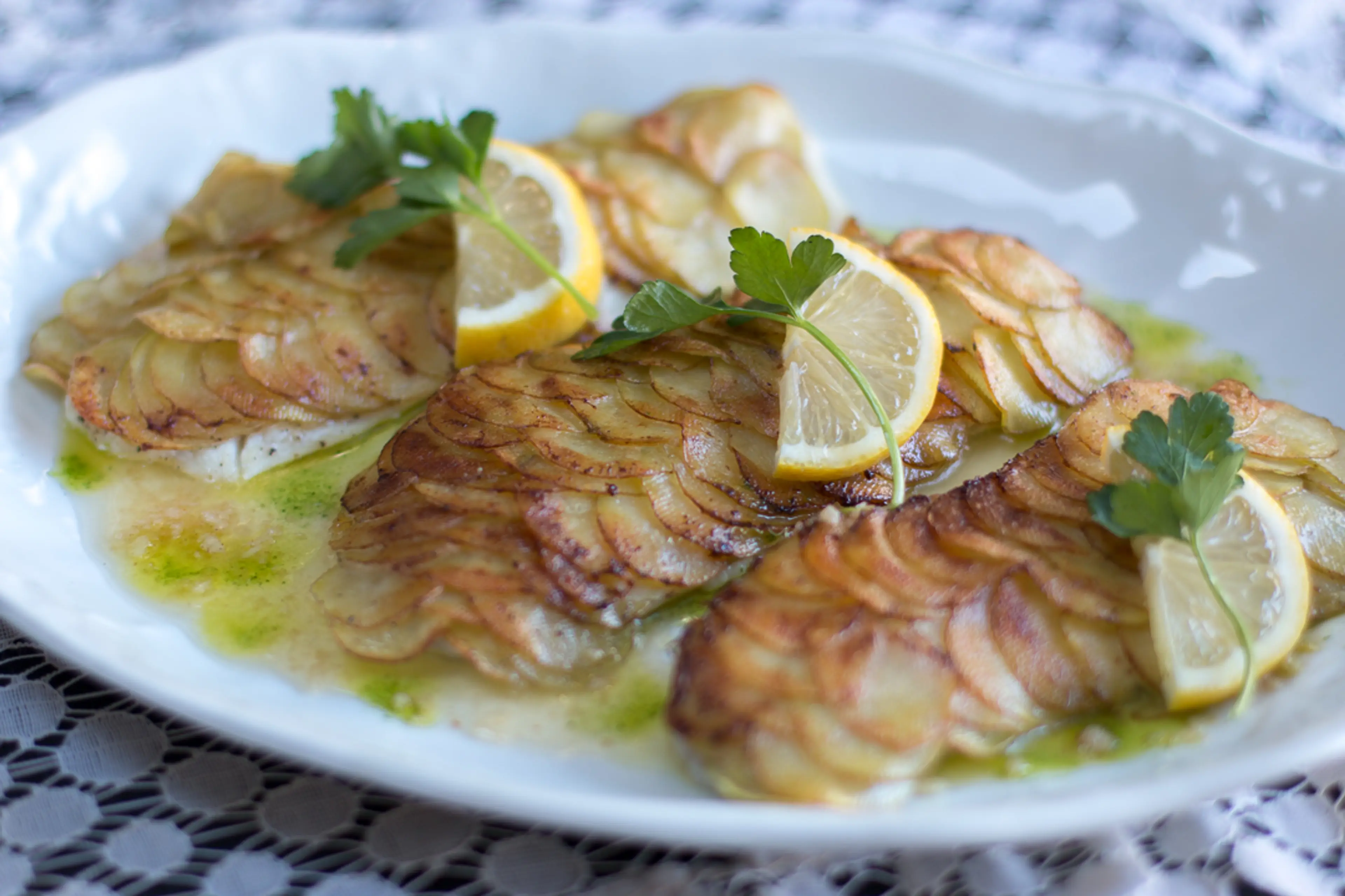 Potato Scaled Fish – Inspired by Paul Bocuse