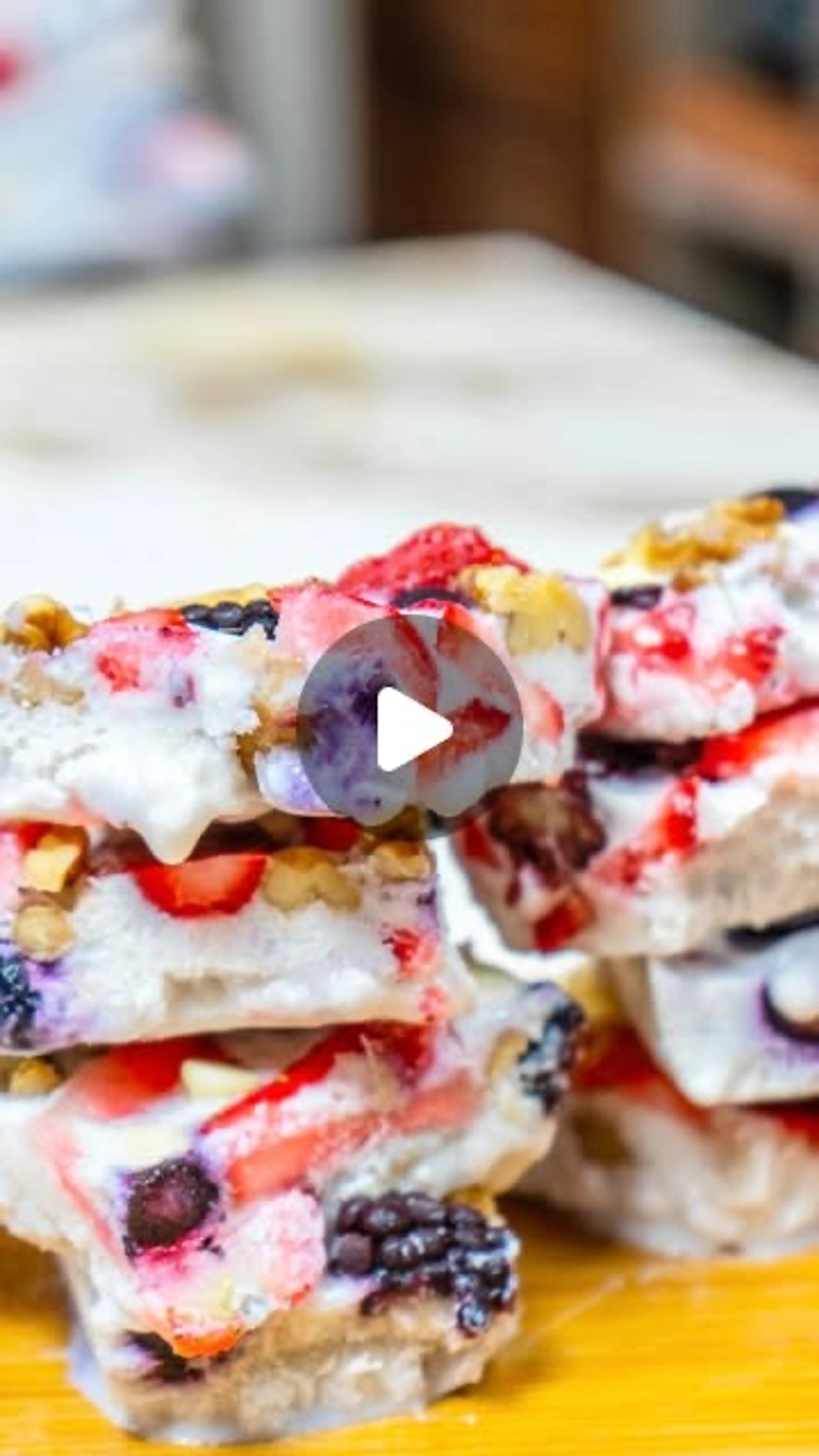 Grape Yogurt Bark