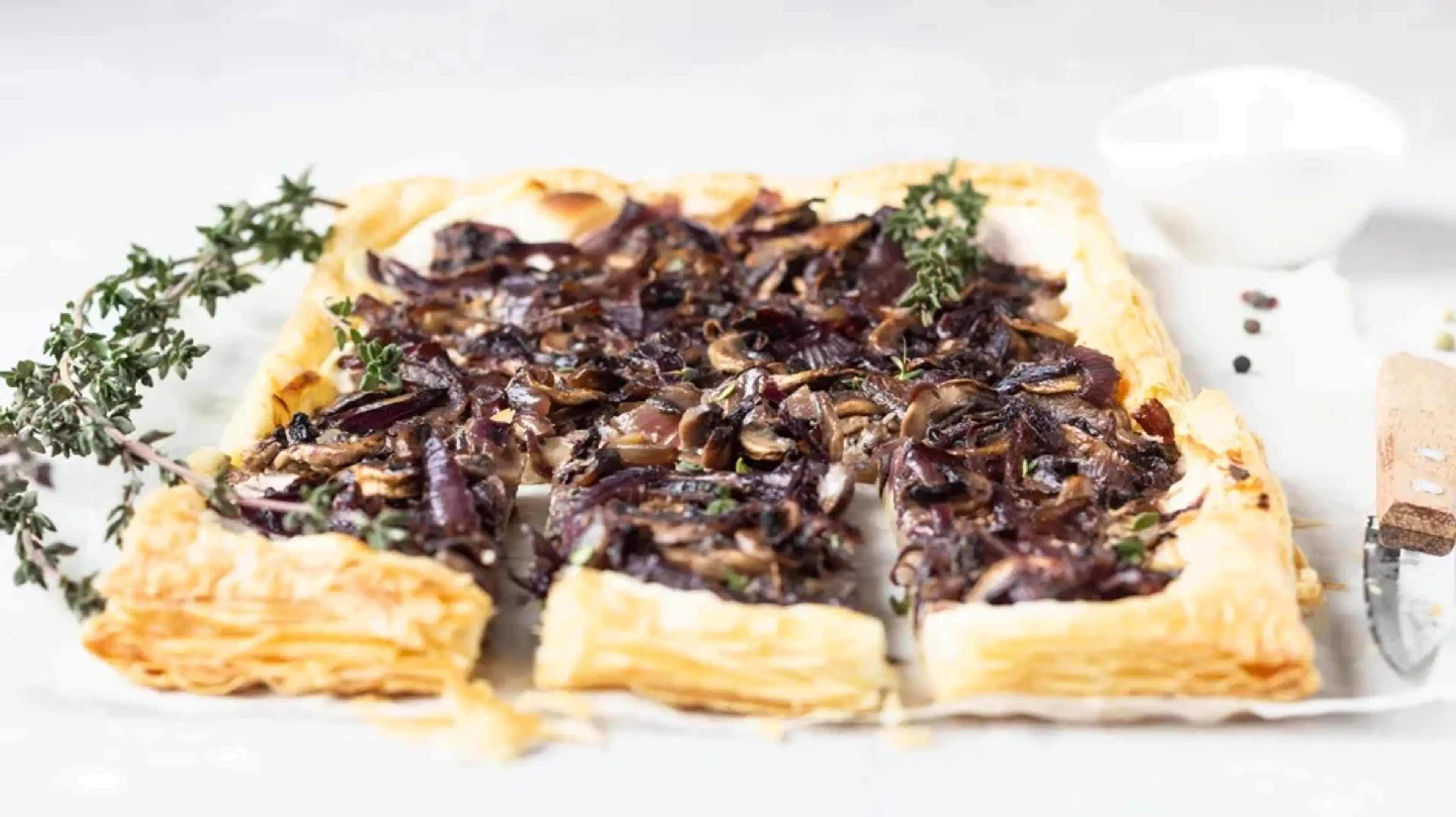 Tarte aux champignons
