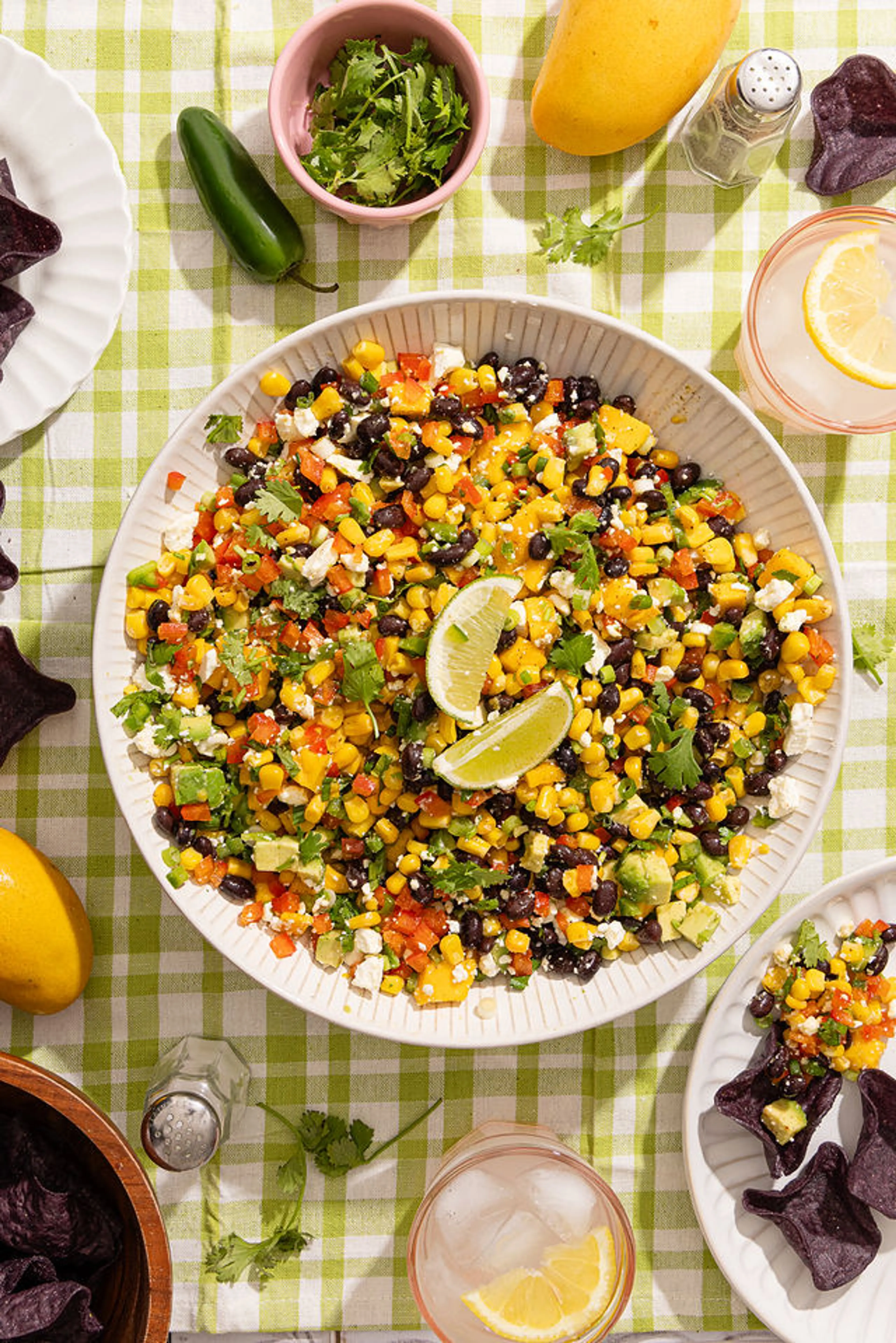 Mango, Corn, and Black Bean Salad