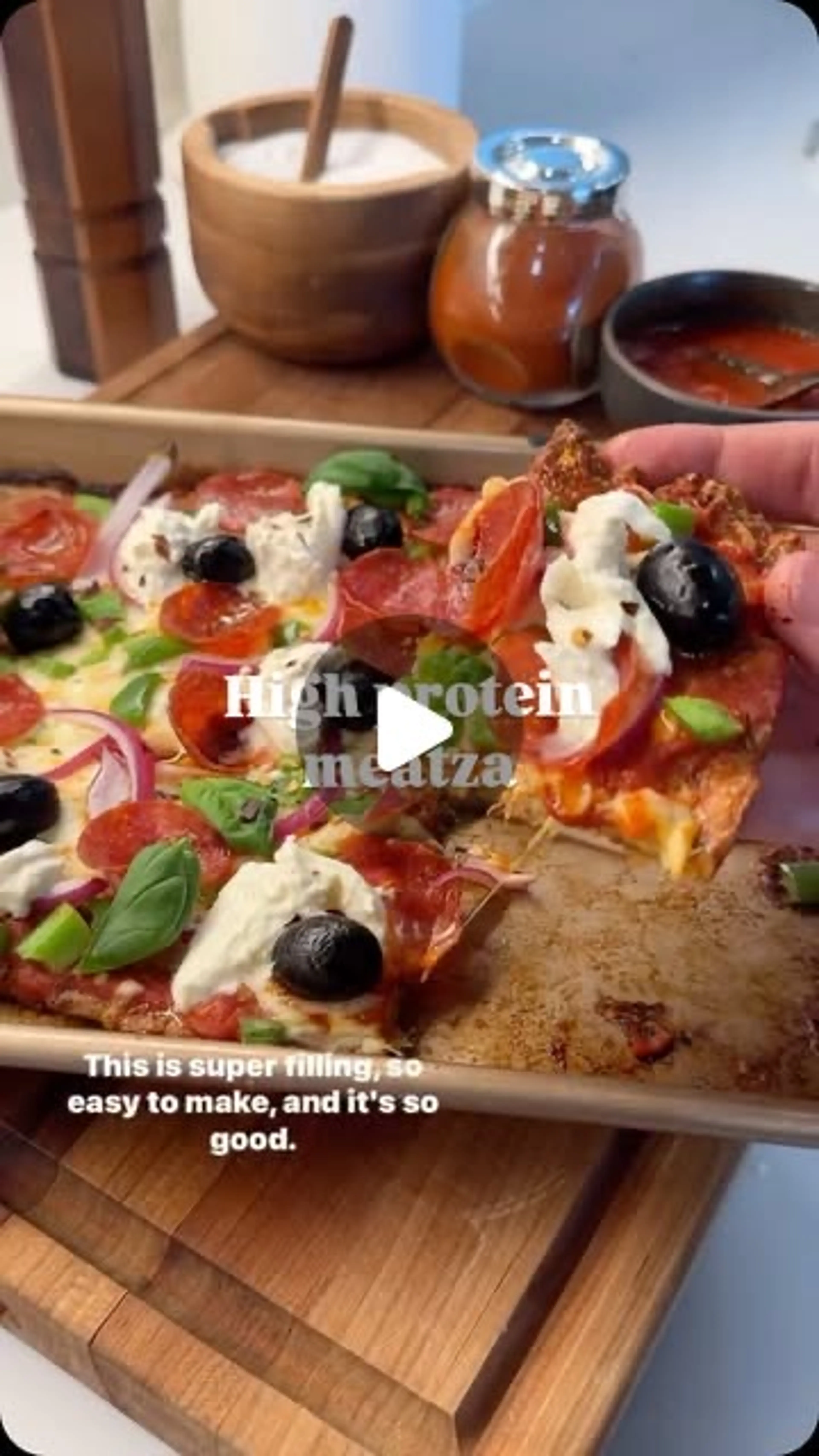 Pizza With Chicken Crust