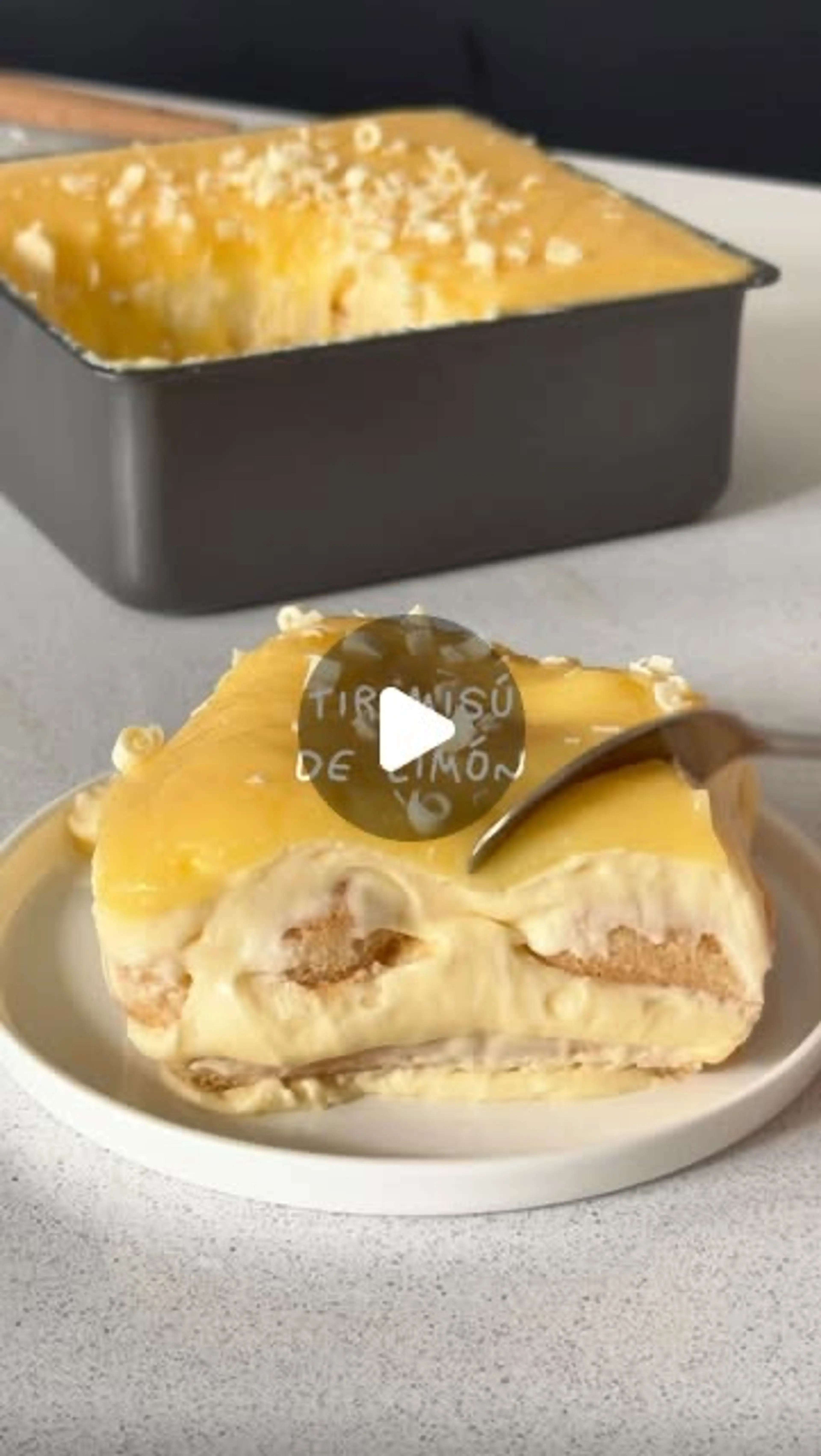 Tiramisú De Limón