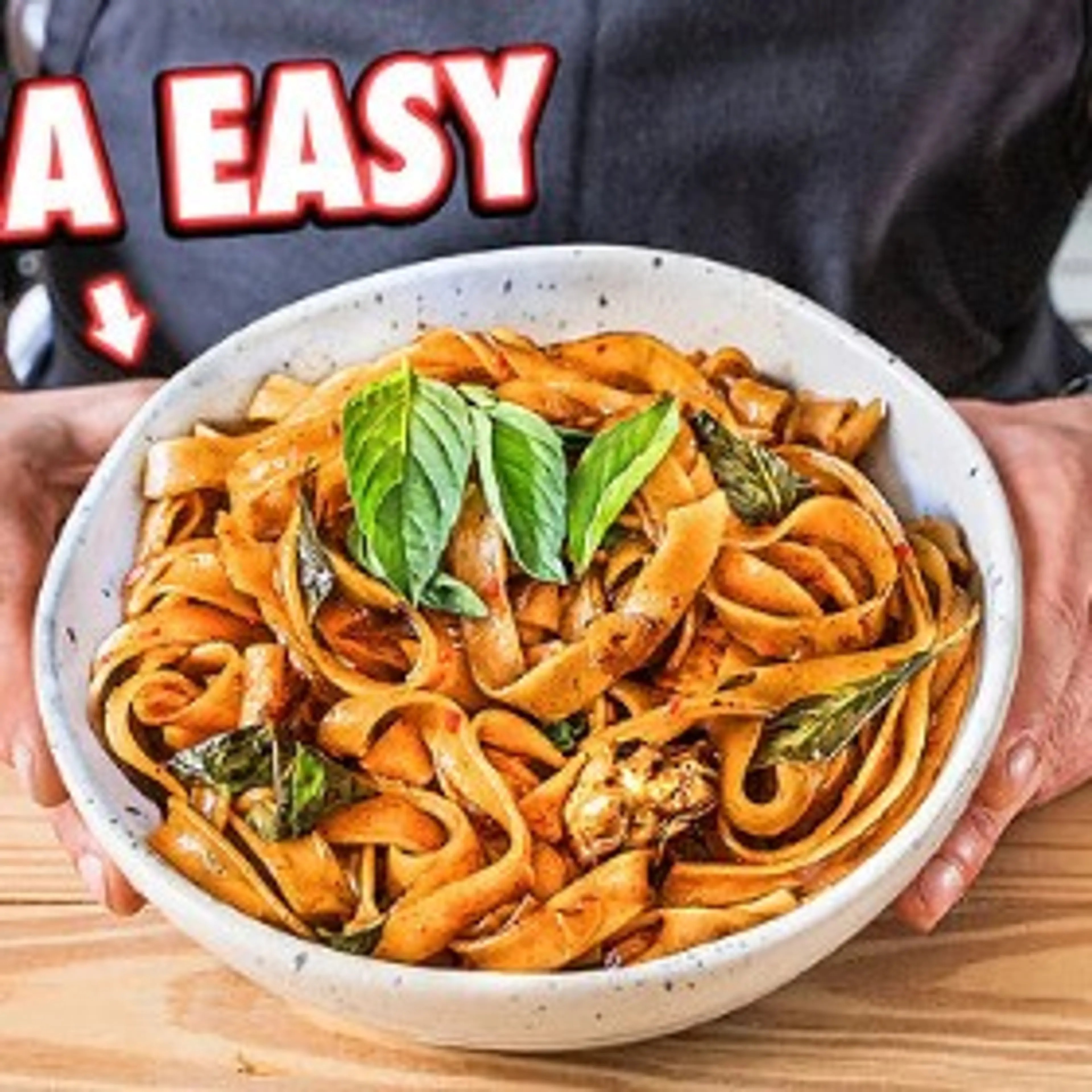 The Easiest Stir Fry Dish (Drunken Noodles)
