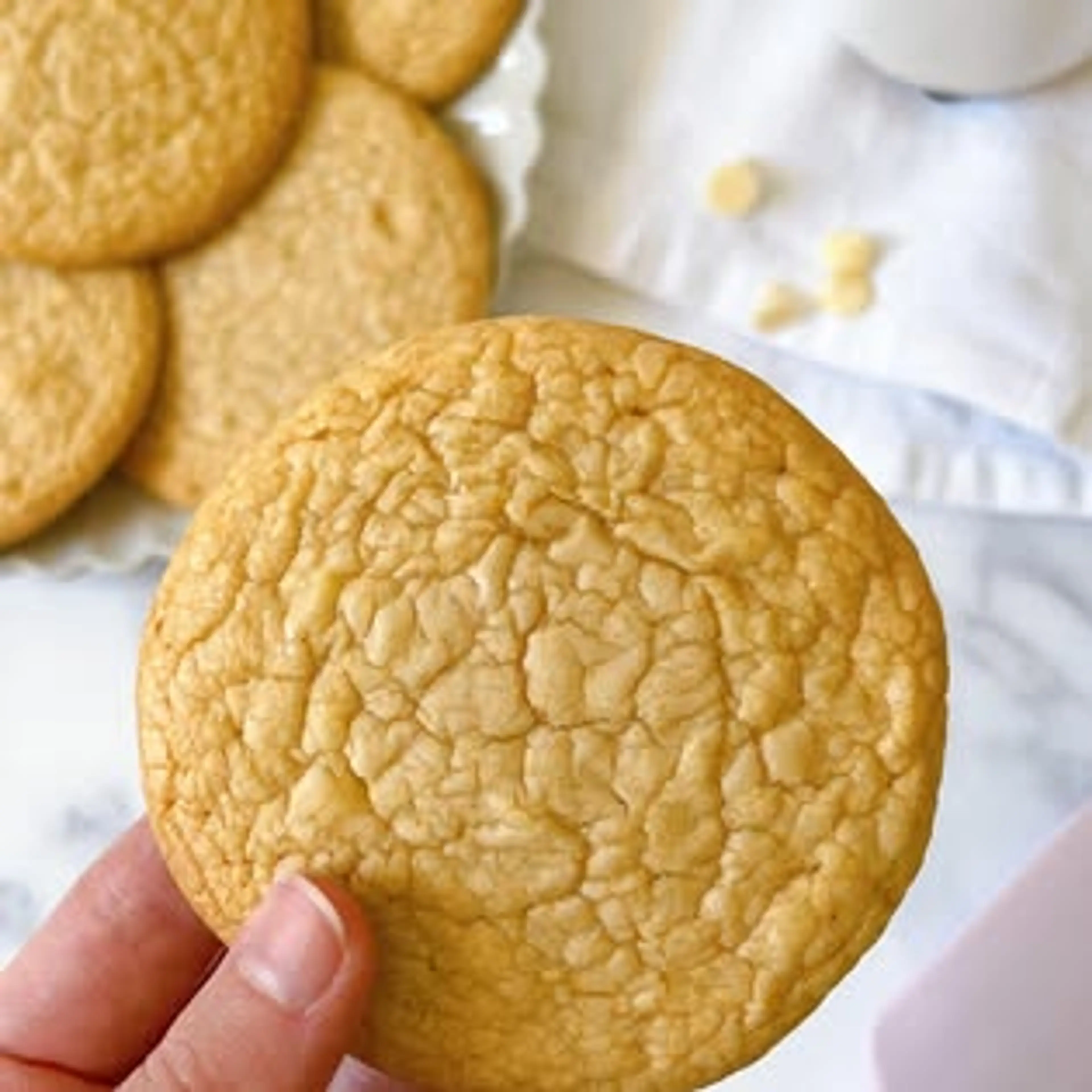 White Chocolate Brownie Cookies