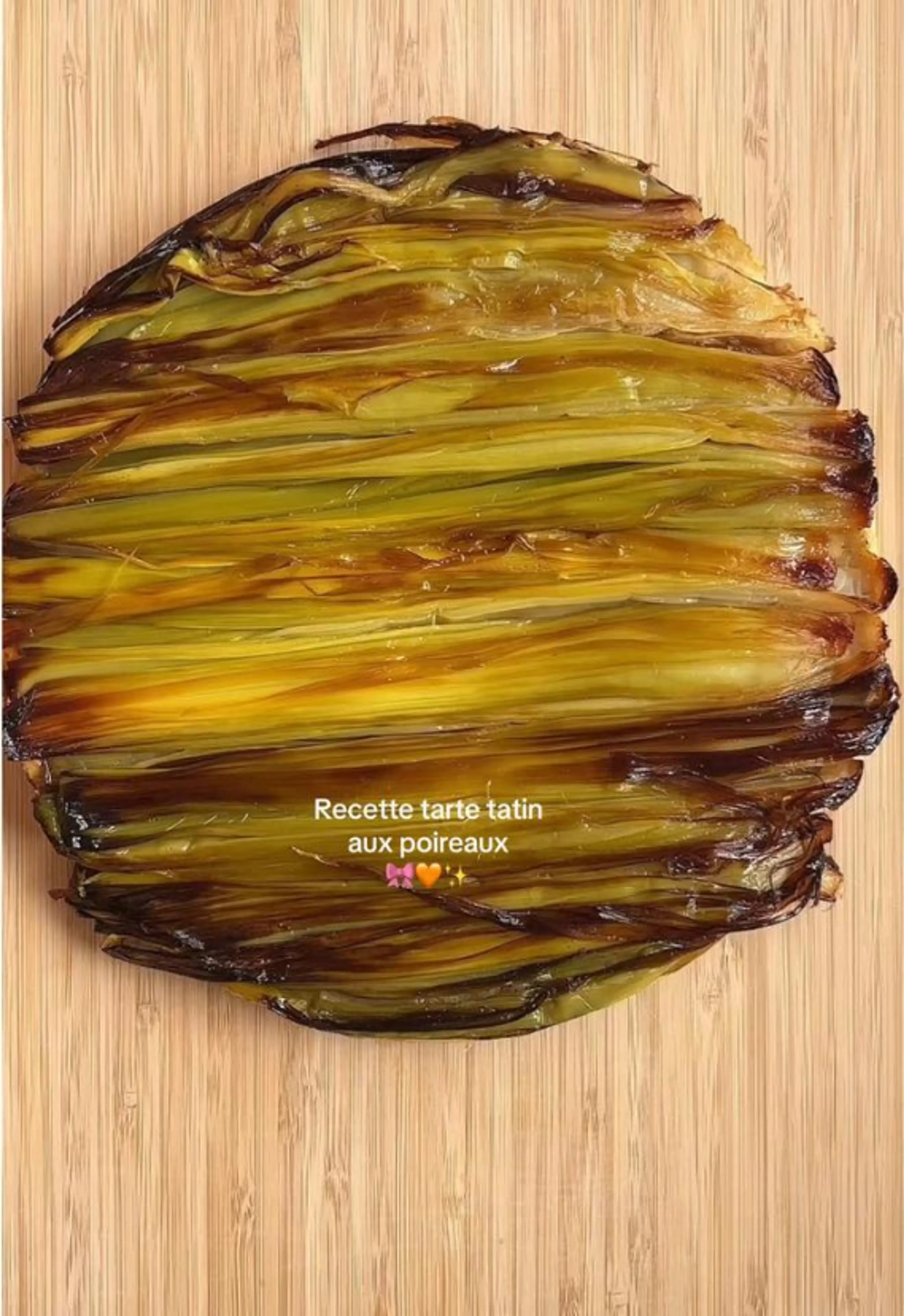 Recette Tarte Tatin Aux Poireaux Et Stracciatella