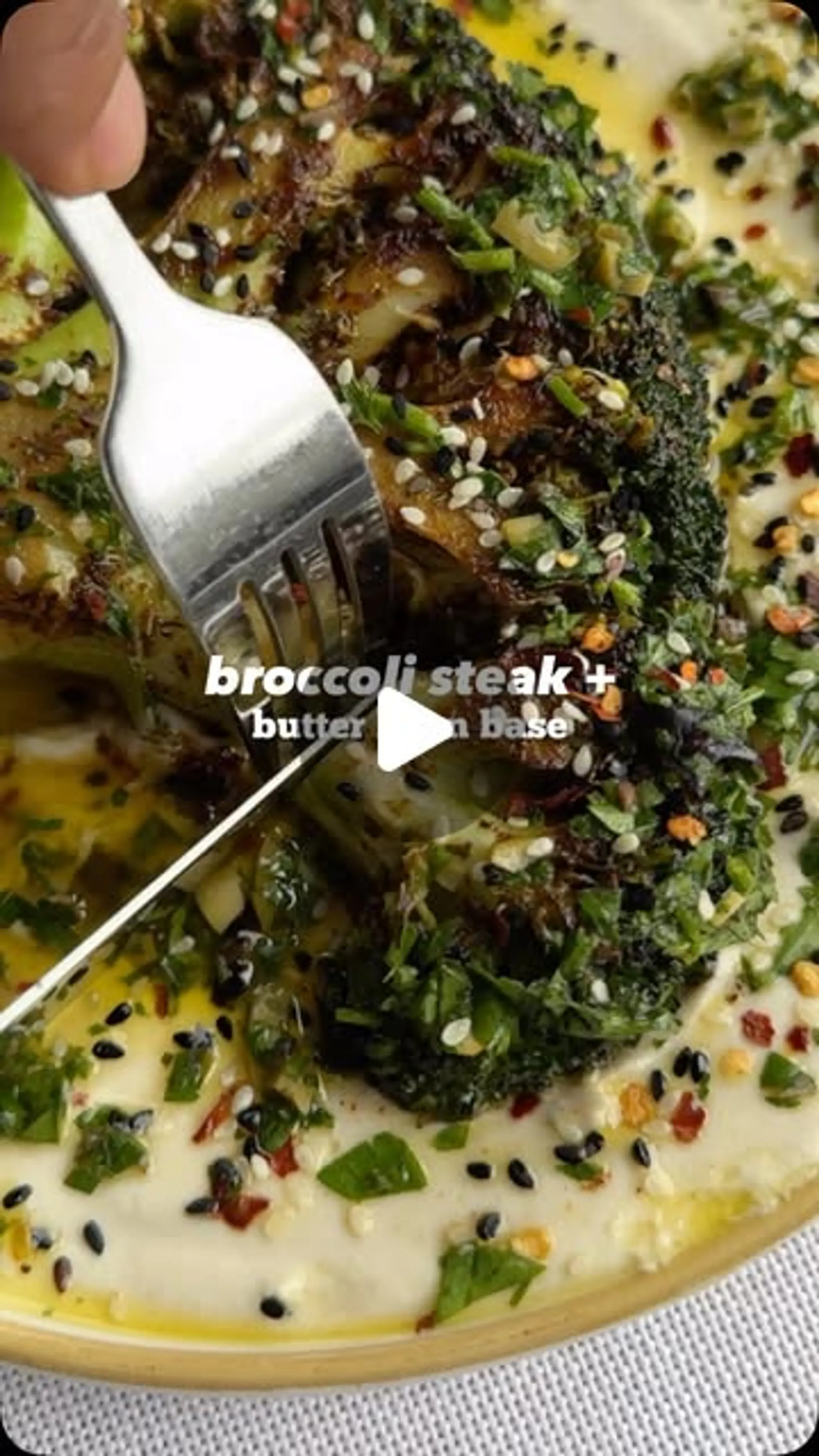 Broccoli Steak + Butter Beans