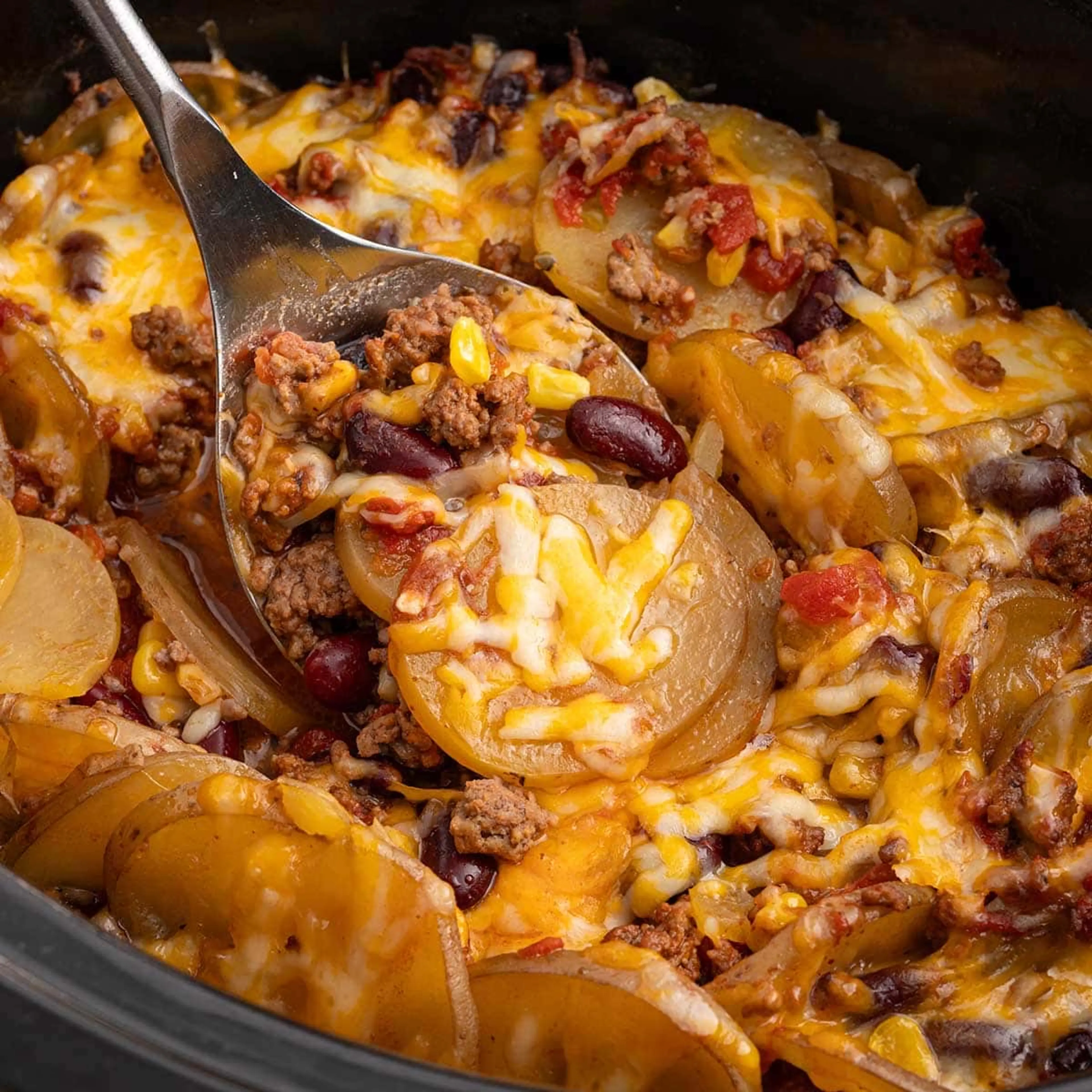 Crockpot Cowboy Casserole