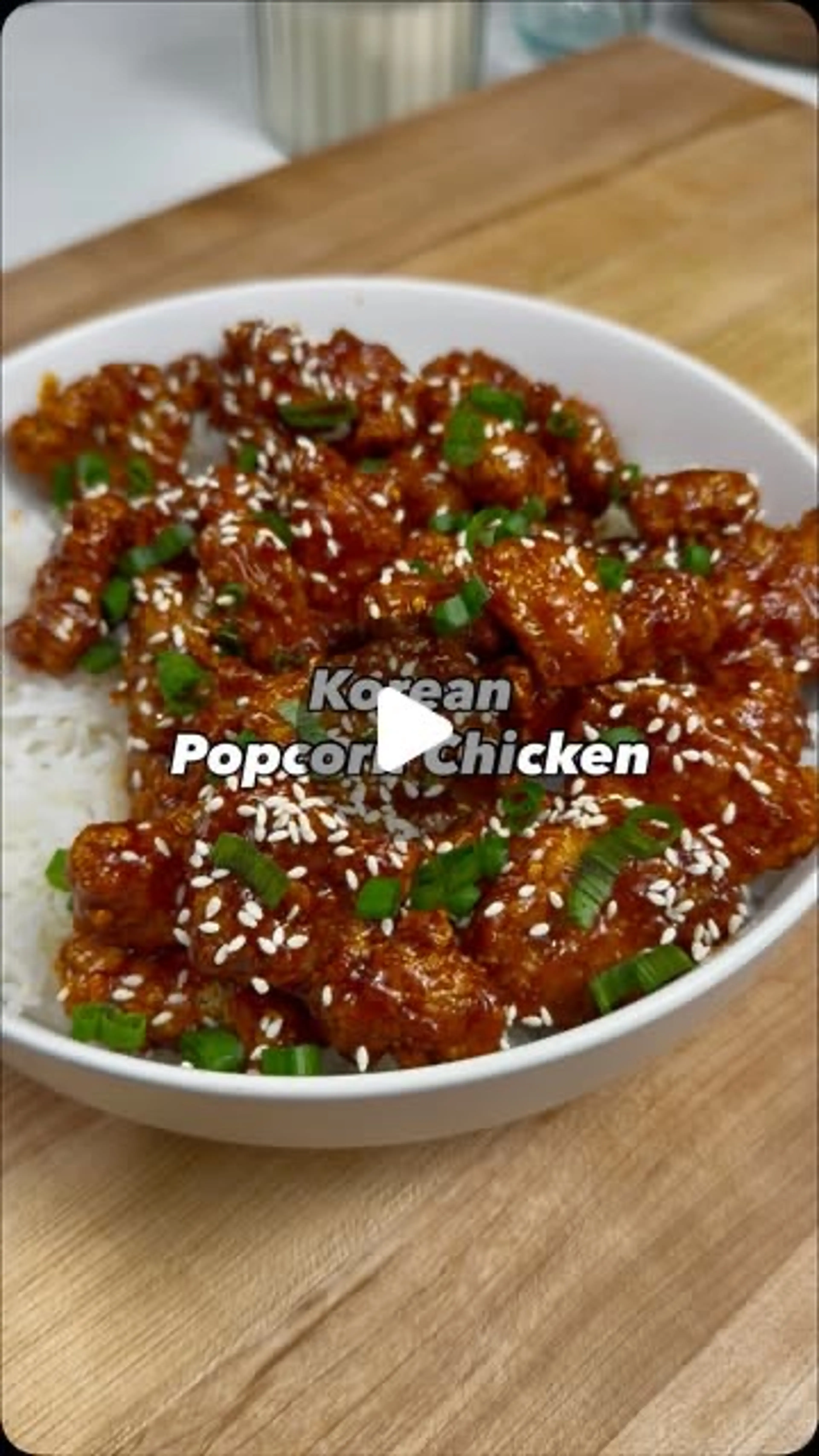 Korean Popcorn Chicken