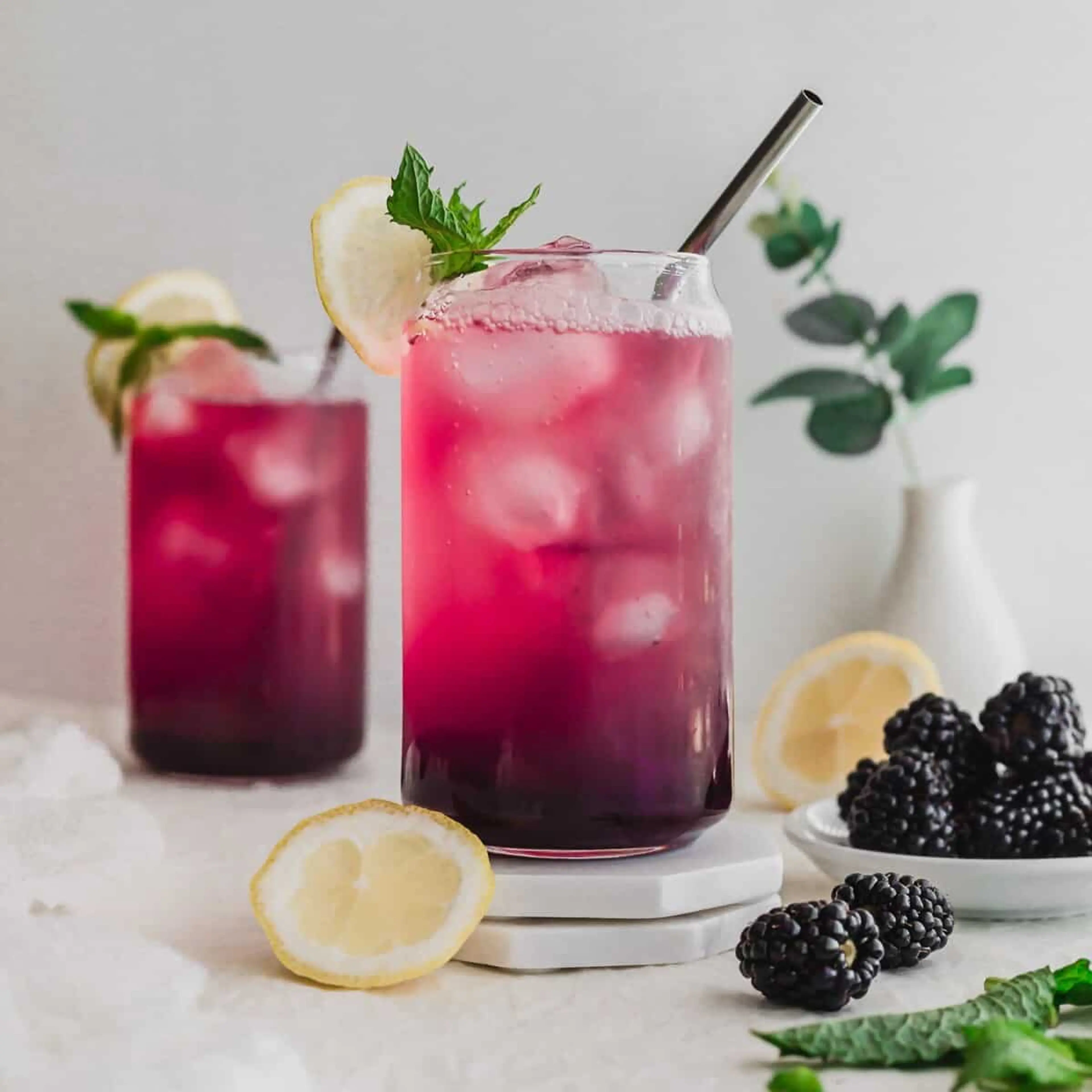 Sparkling Blackberry Yuzu Drink (Tim Horton's Copycat)