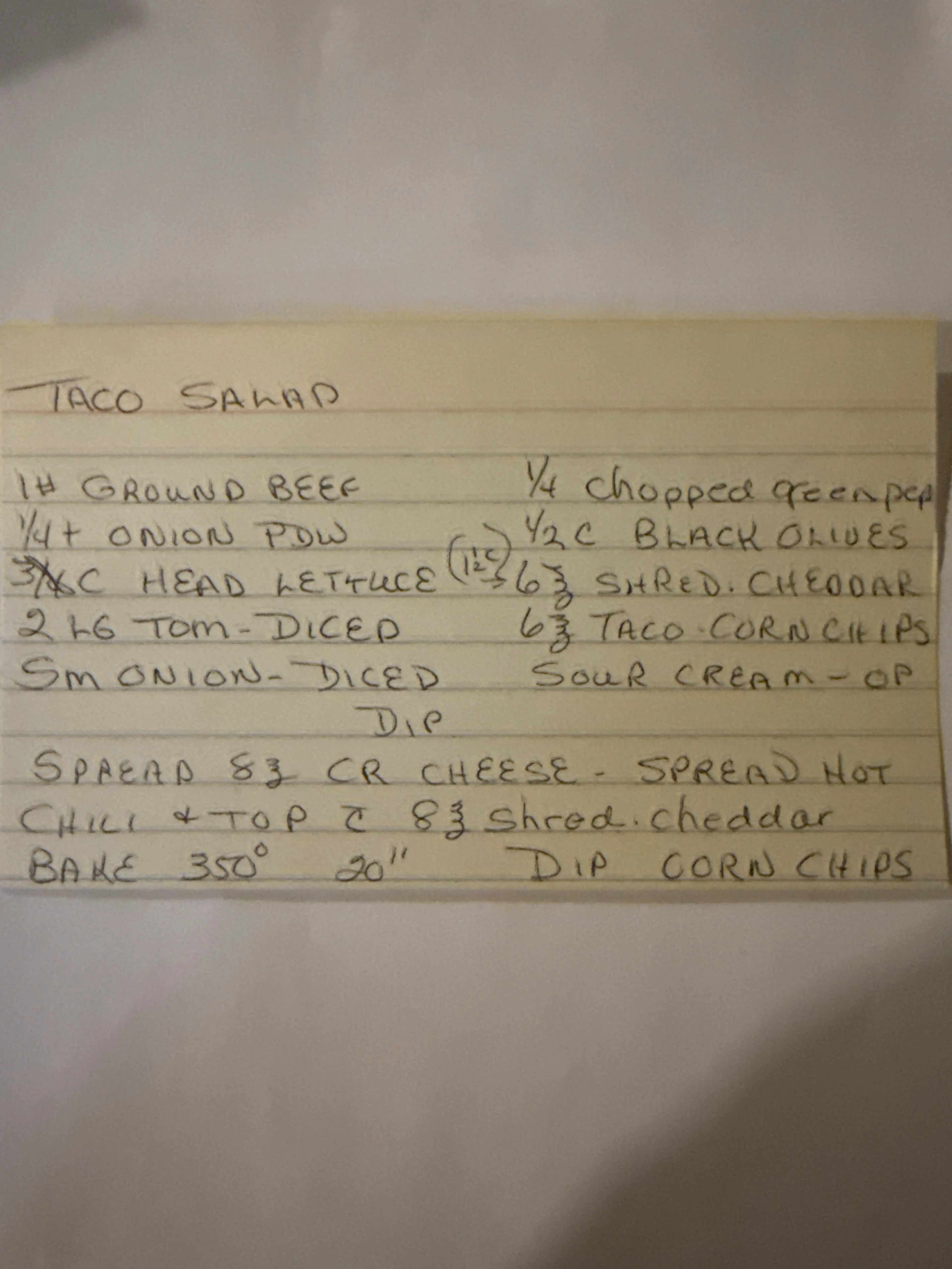 Taco Salad