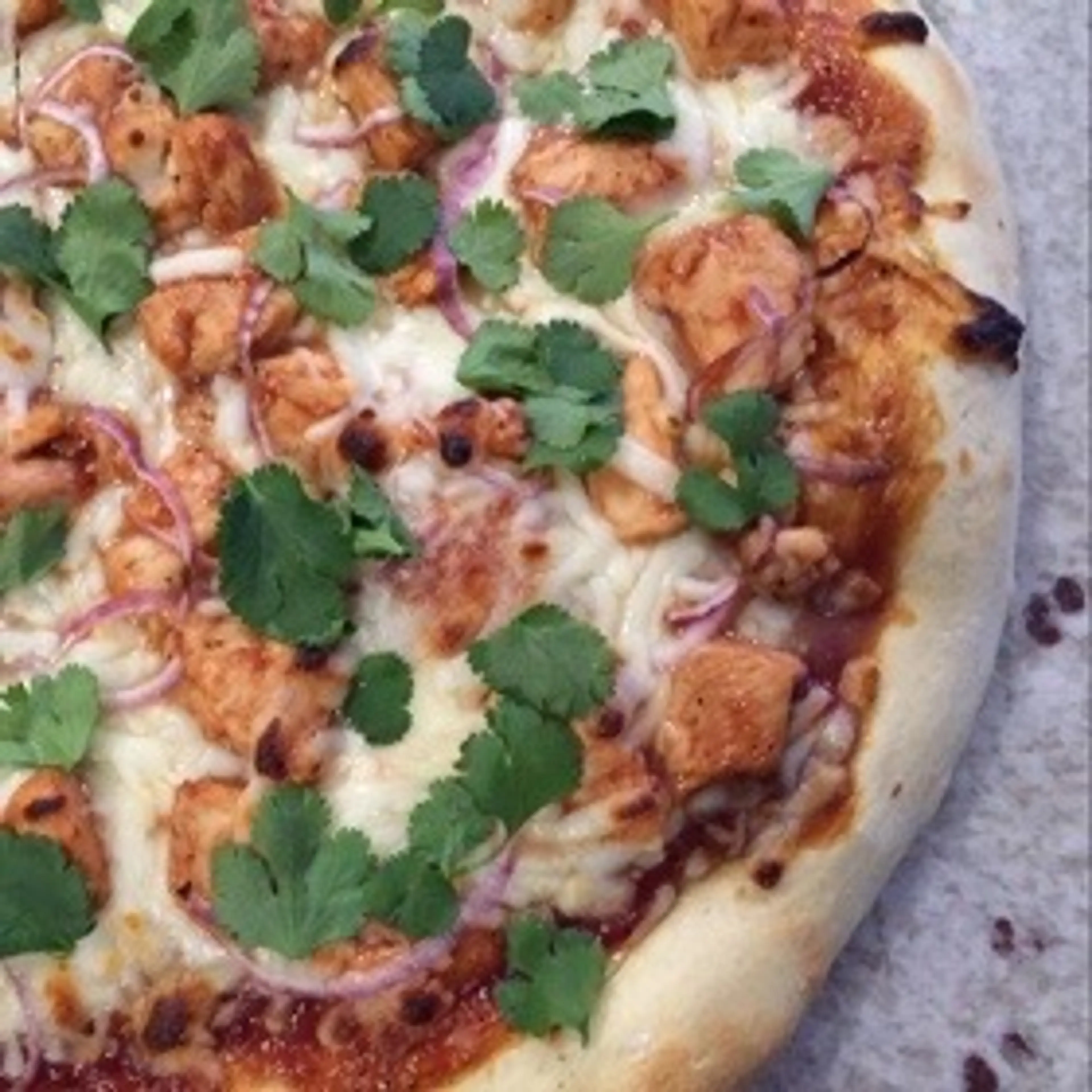 BBQ Chicken Pizza - California Pizza Kitchen Style