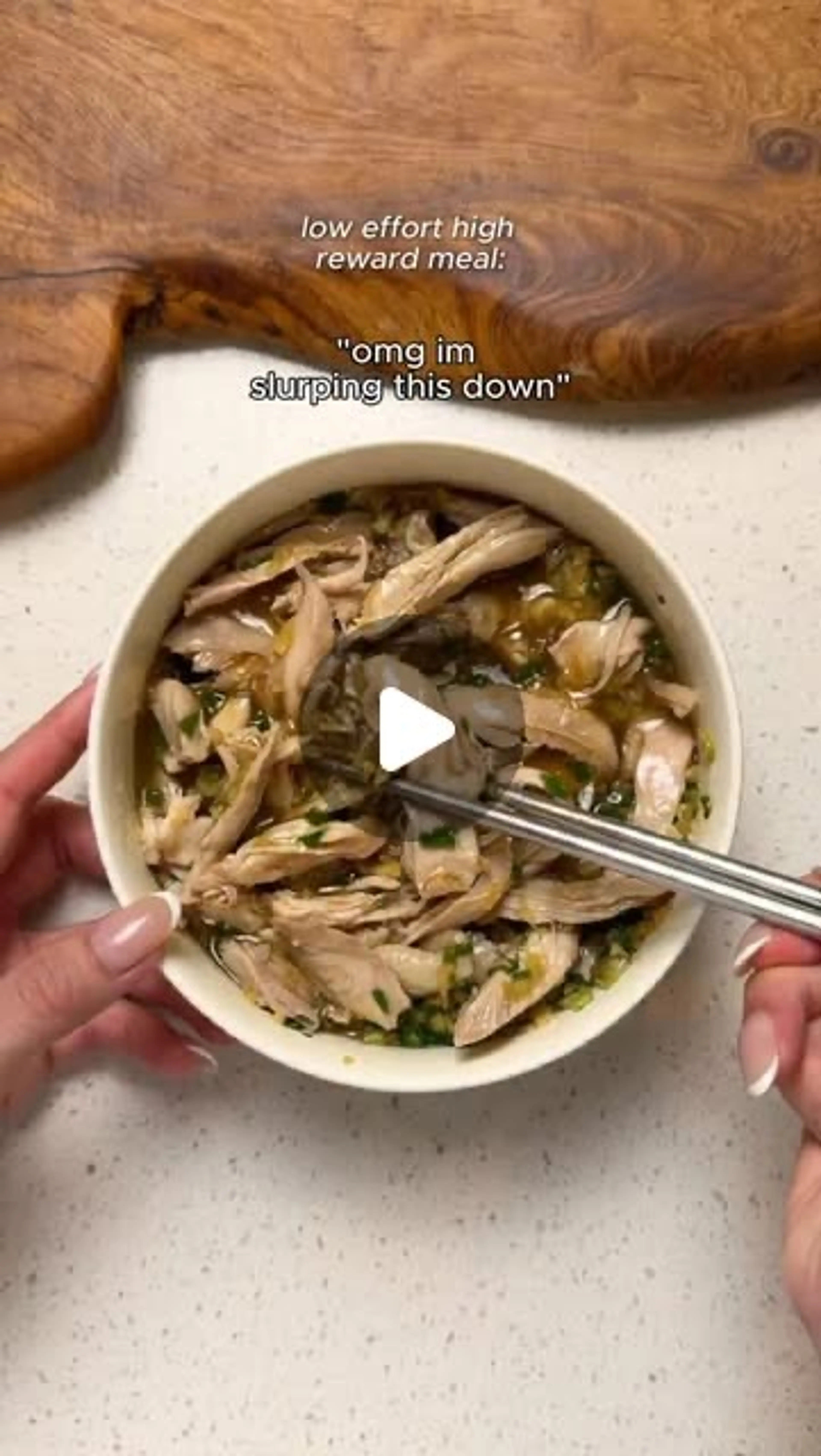 Pour Over Ginger Scallion Chicken