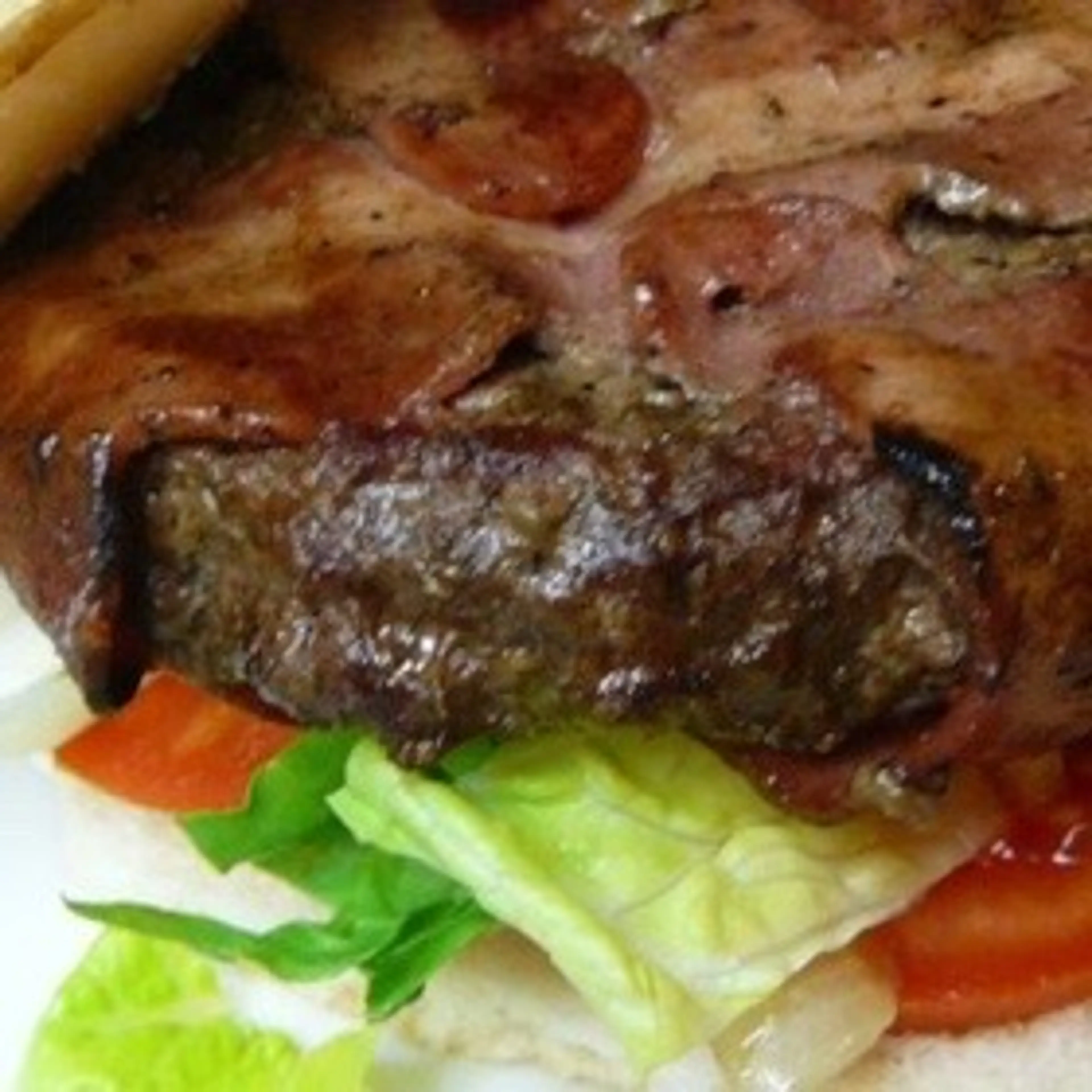 Bacon Wrapped Hamburgers